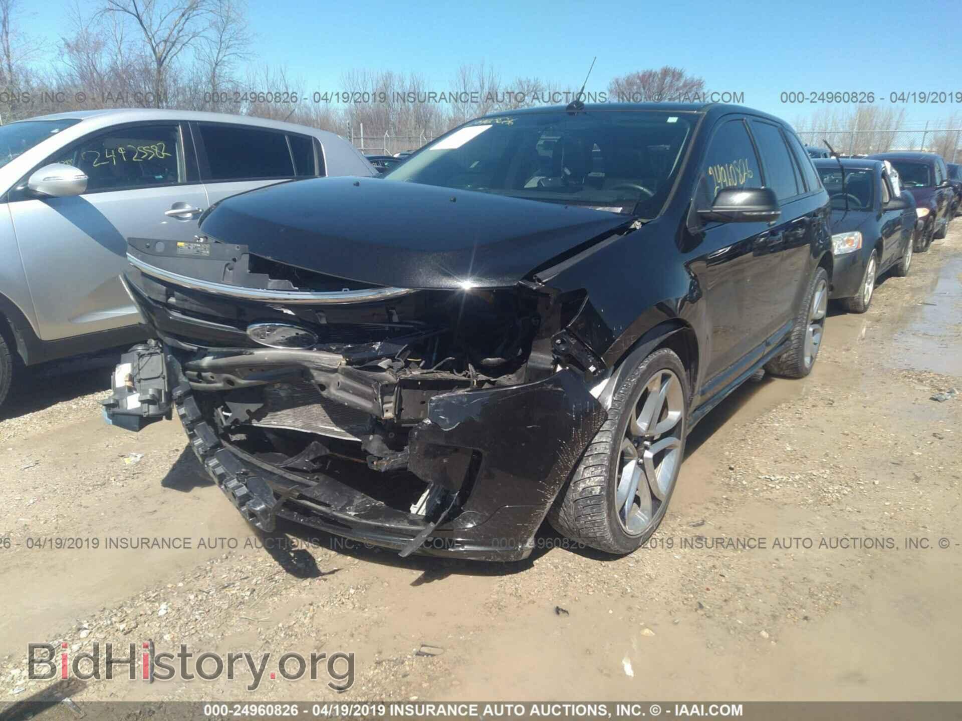 2014 FORD EDGE - VIN: 2FMDK4AK0EBA04814 - Фото 2