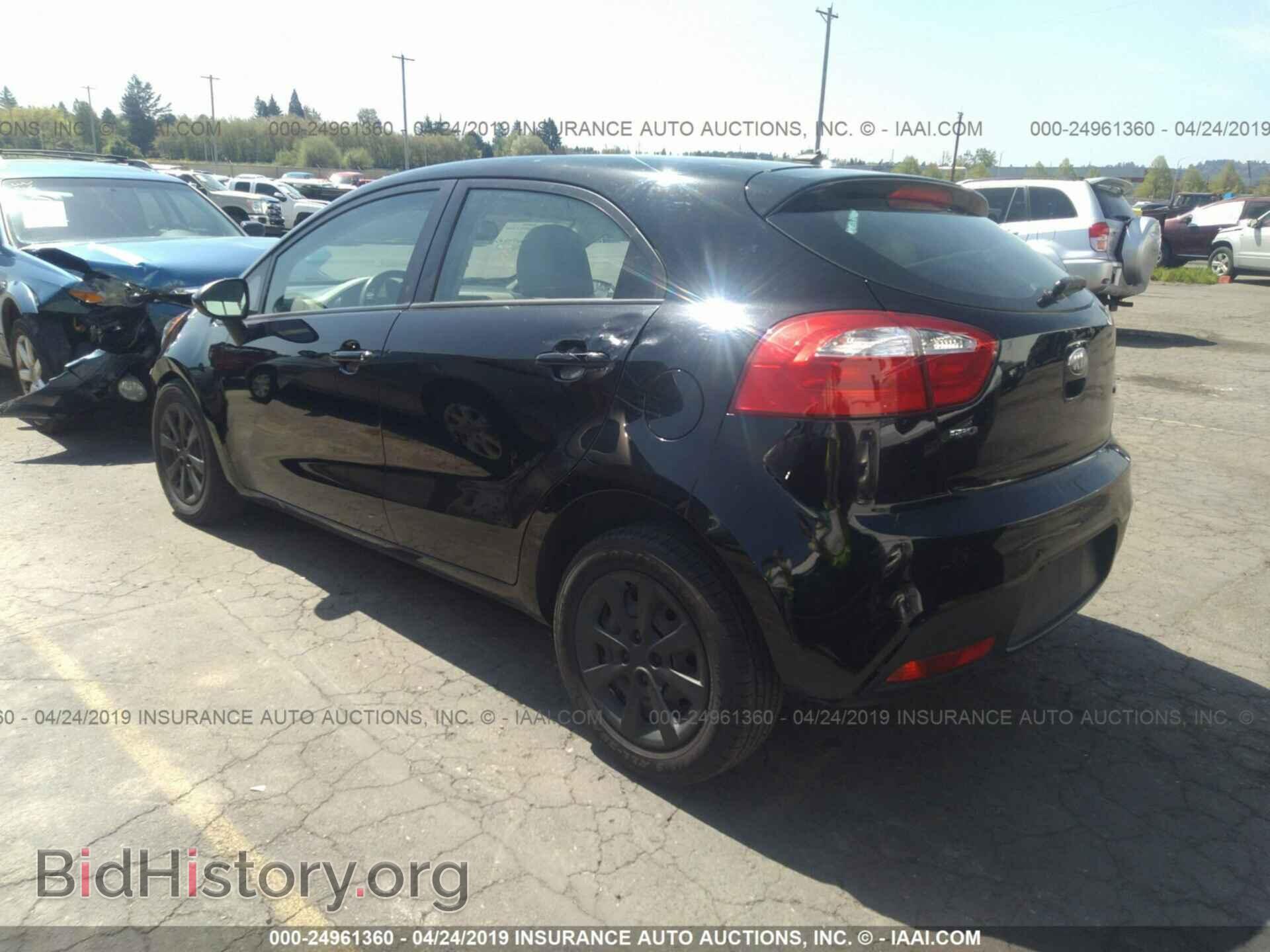 2013 KIA RIO - VIN: KNADM5A33D6255771 - Фото 3