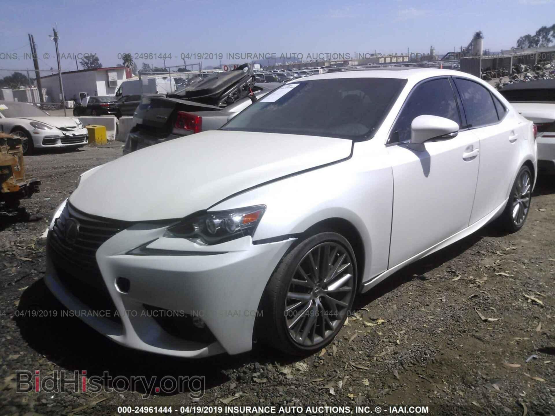 2016 LEXUS IS - VIN: JTHBA1D27G5014447 - Фото 2