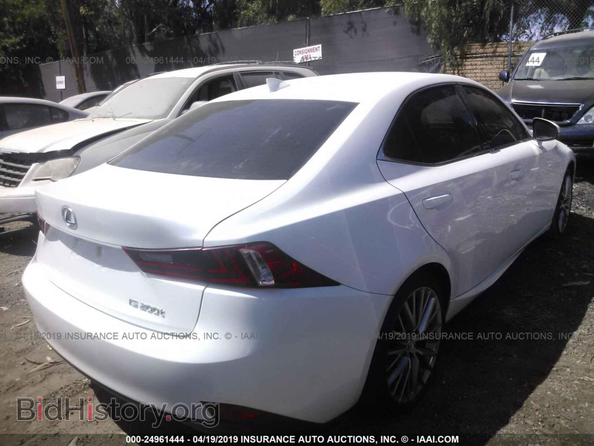 2016 LEXUS IS - VIN: JTHBA1D27G5014447 - Фото 4