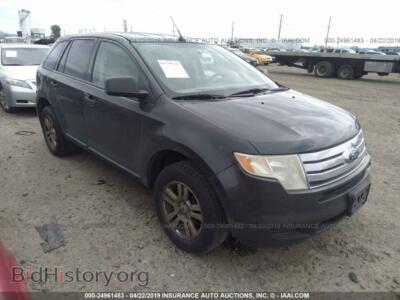 2007 Ford EDGE SE, черный — VIN 2FMDK46C37BA98983, IAAI