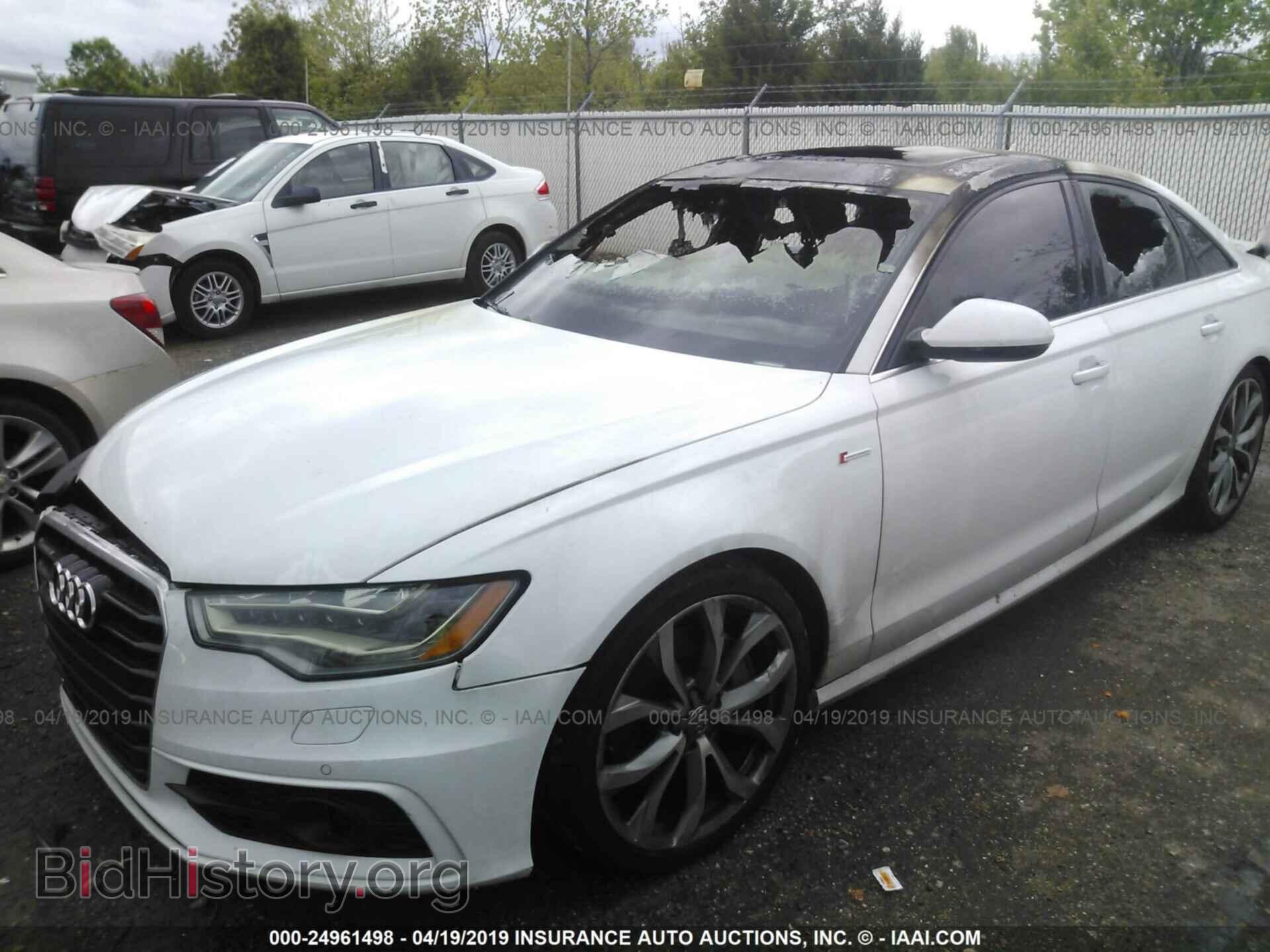2012 AUDI A6 - VIN: WAUJGBFC8CN096848 - Photo 2