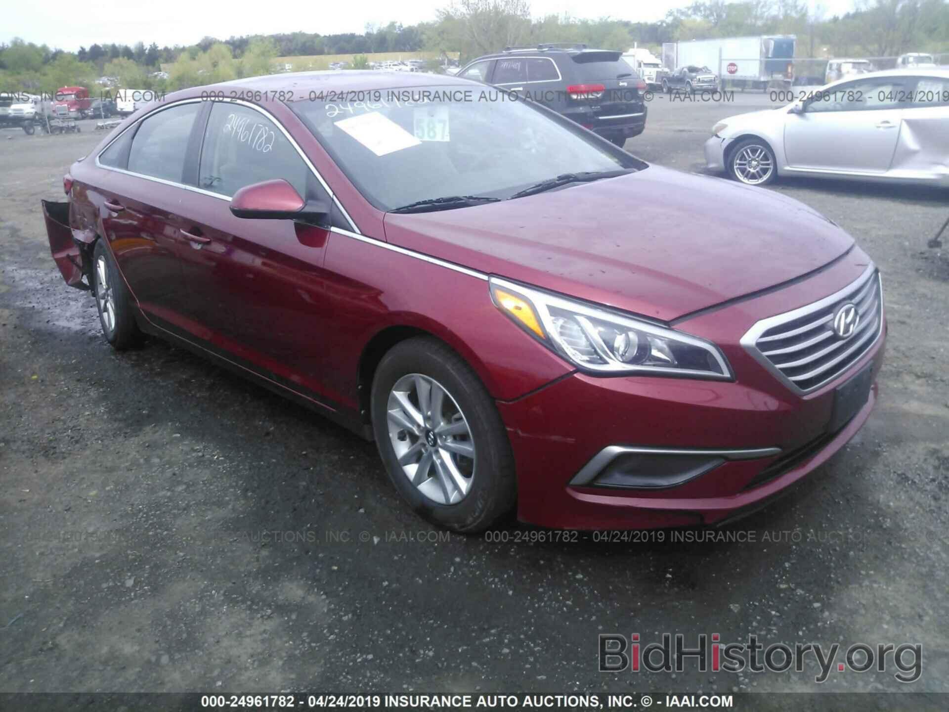 Photo 5NPE24AF0GH372882 - HYUNDAI SONATA 2016