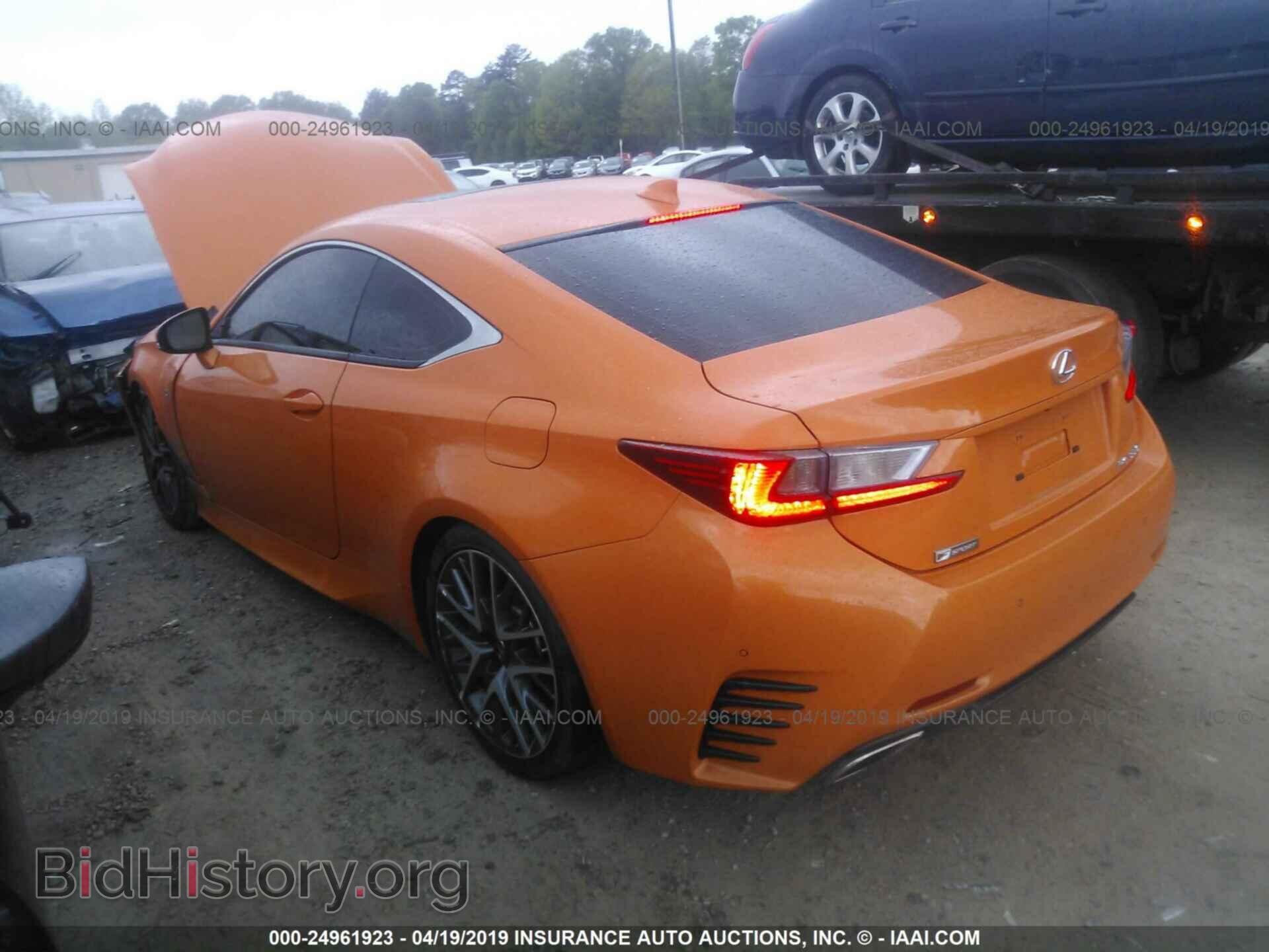 2015 LEXUS RC - VIN: JTHHE5BC3F5001307 - Фото 3