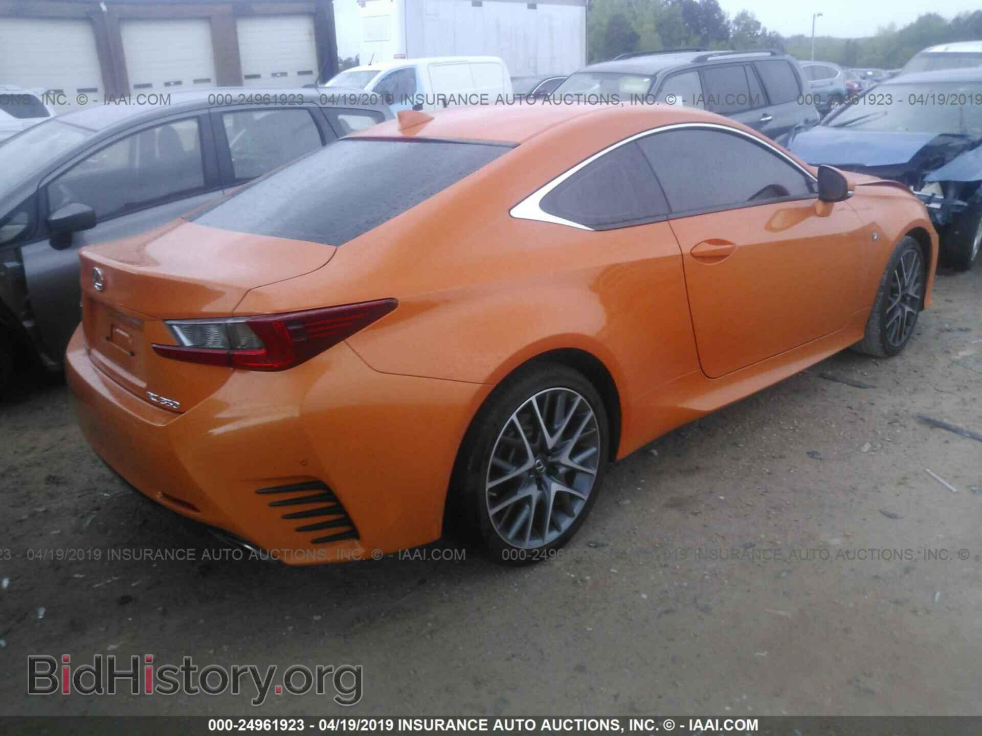 2015 LEXUS RC - VIN: JTHHE5BC3F5001307 - Фото 4
