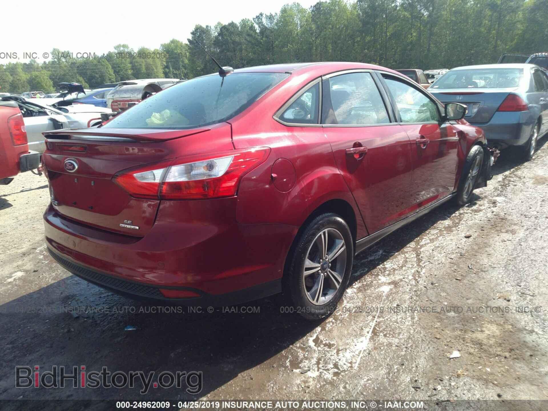 2014 FORD FOCUS - VIN: 1FADP3F28EL457853 - Фото 4