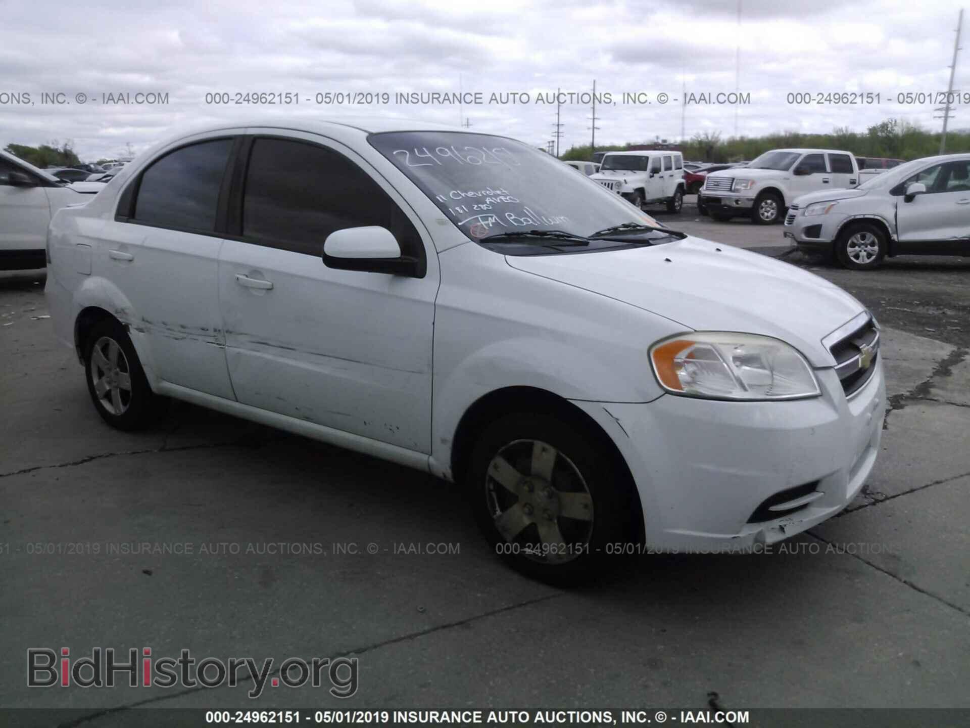 Фотография KL1TD5DE9BB181280 - CHEVROLET AVEO 2011