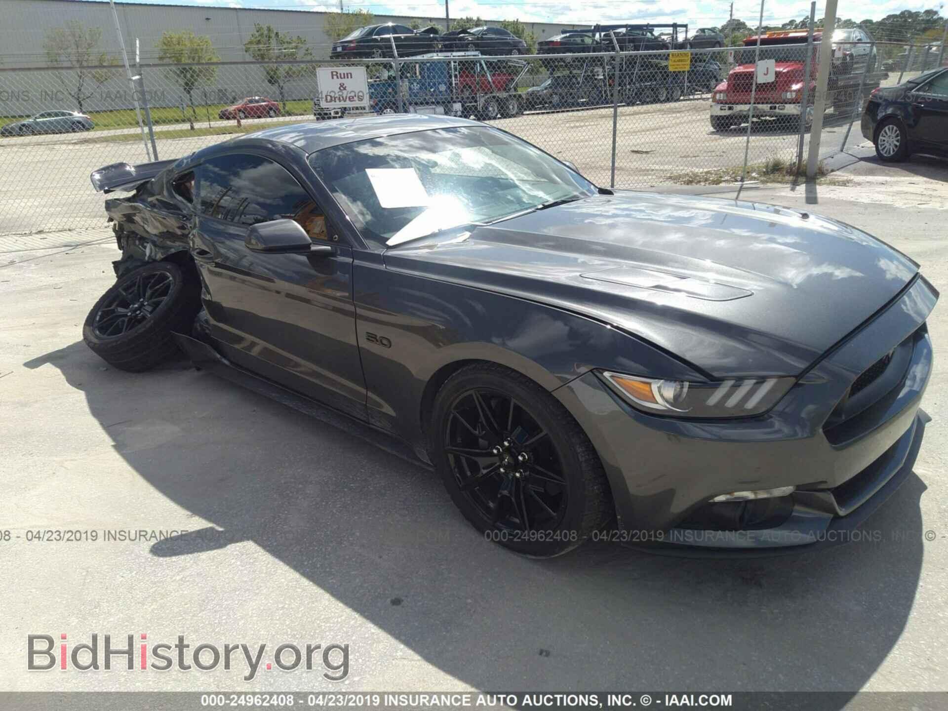 Фотография 1FA6P8CFXH5202434 - FORD MUSTANG 2017