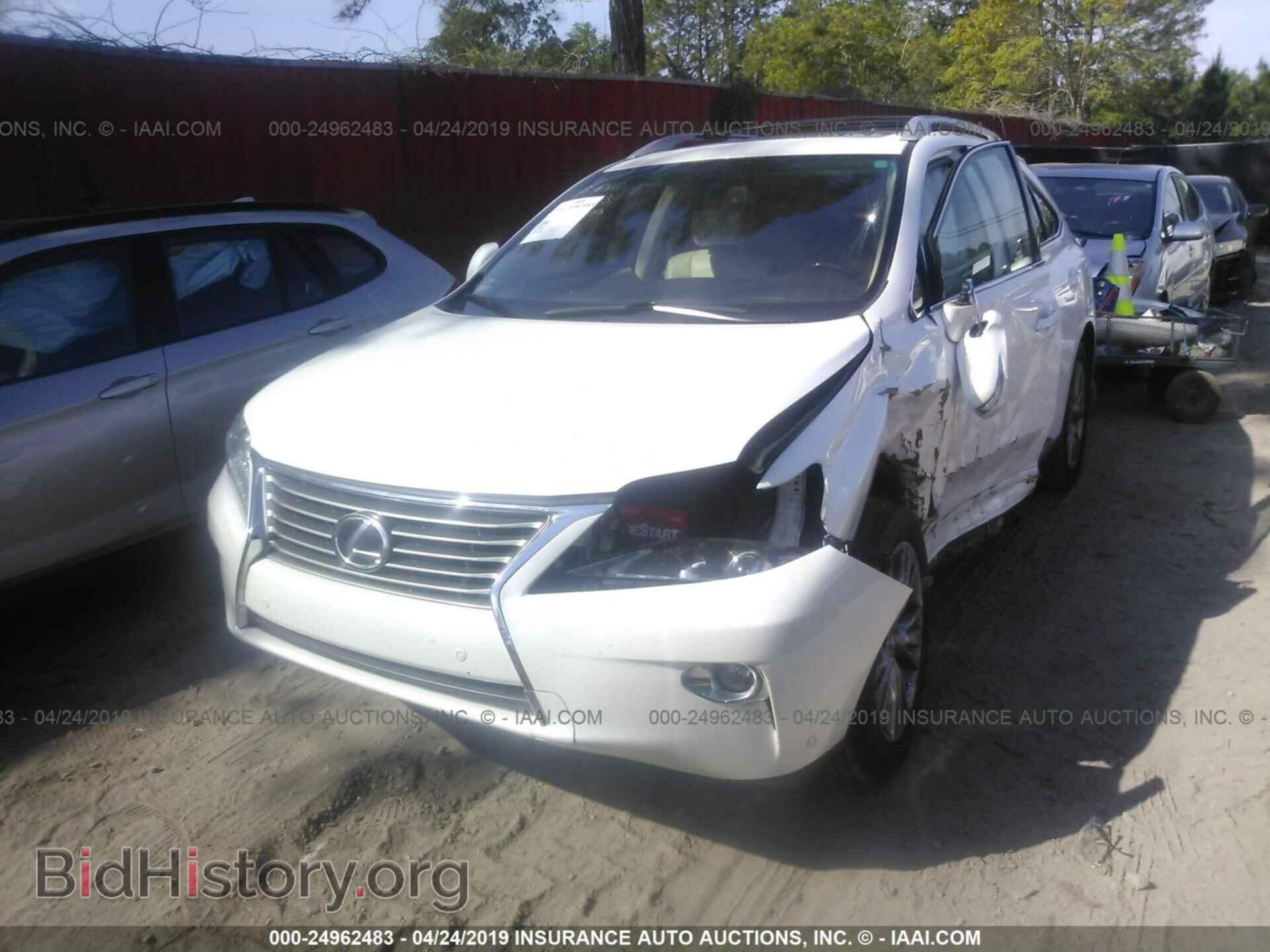 2013 LEXUS RX - VIN: 2T2BK1BA7DC164870 - Фото 2