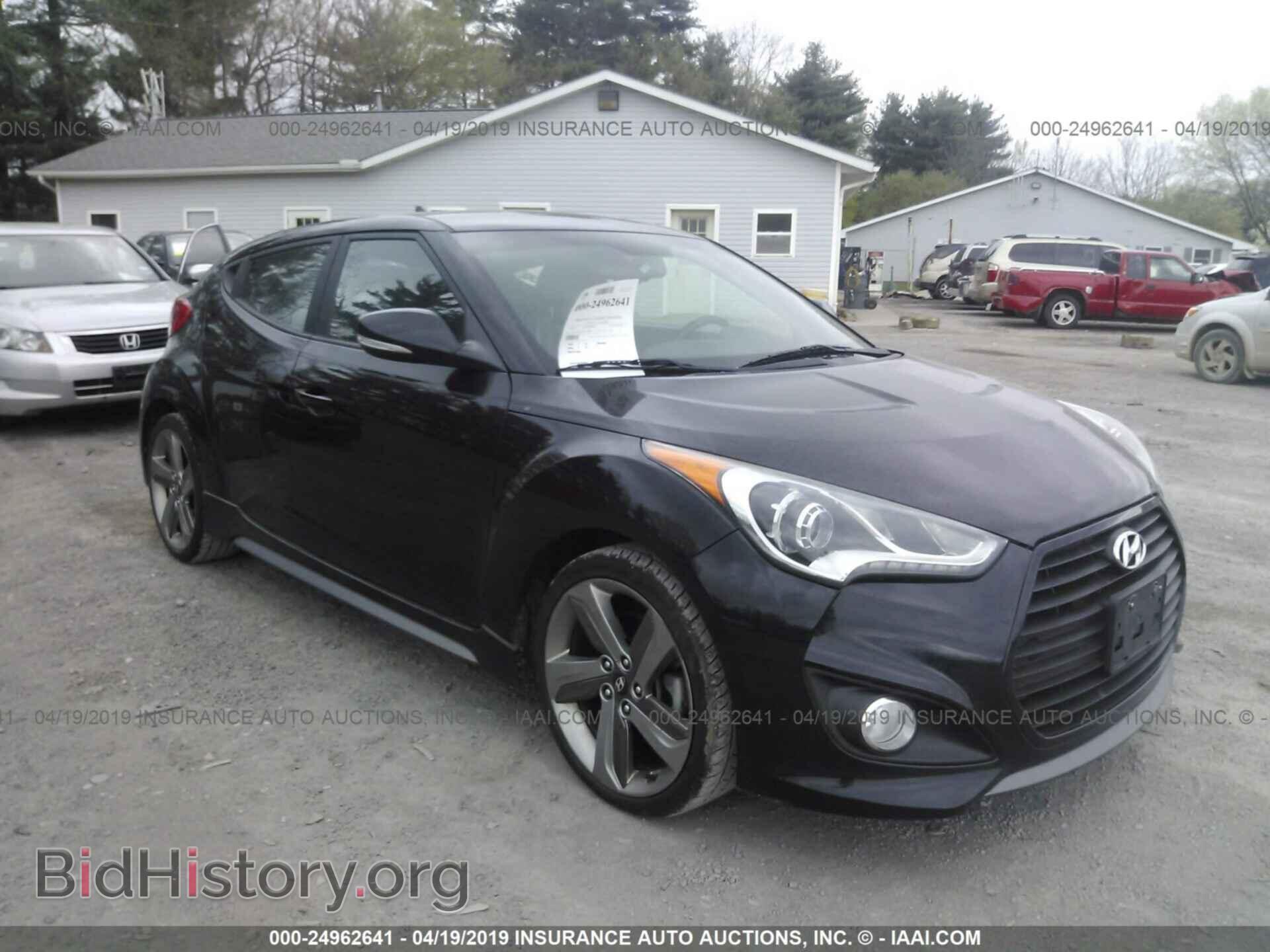 Photo KMHTC6AE2EU199663 - HYUNDAI VELOSTER 2014