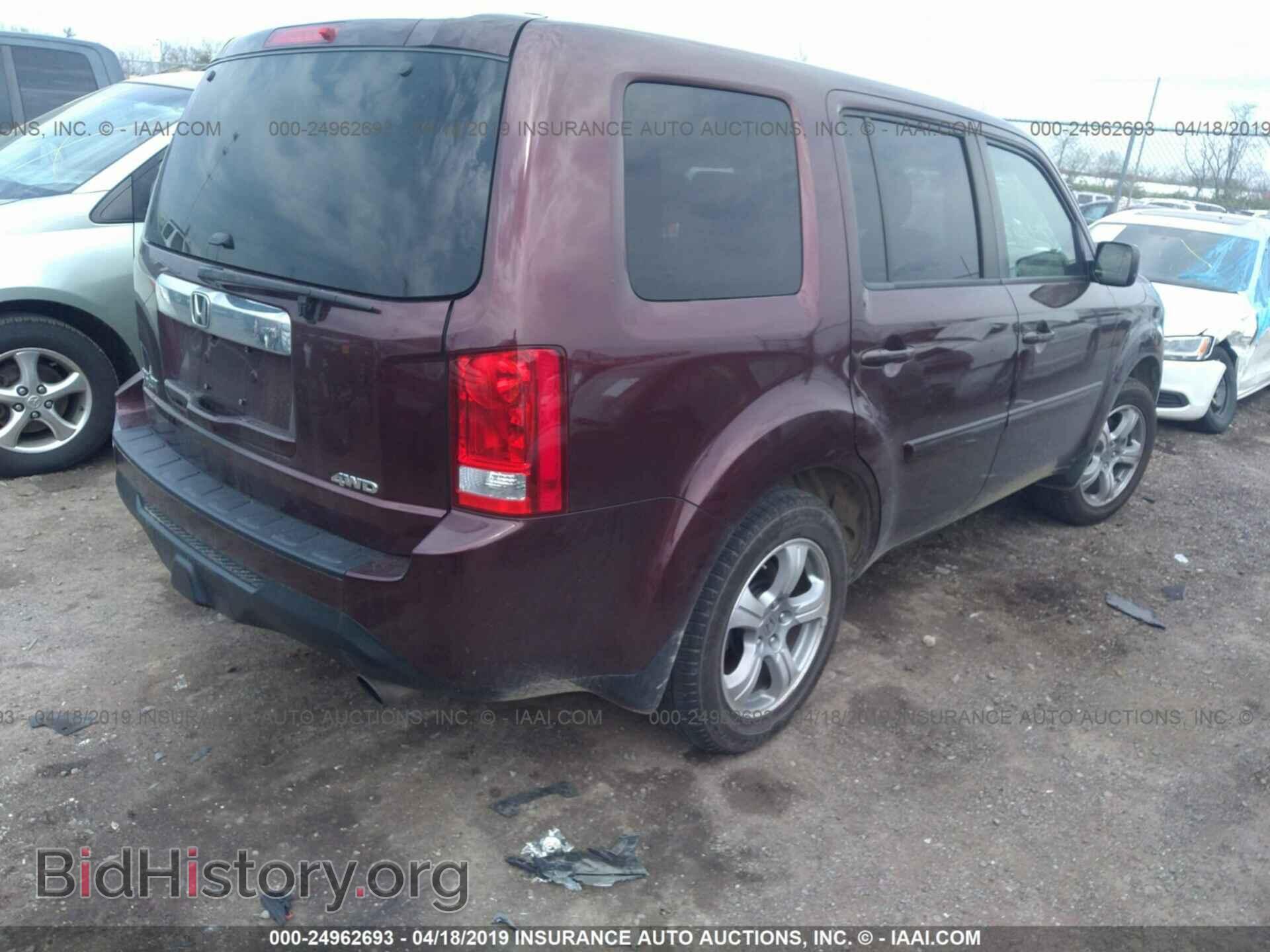 2012 HONDA PILOT - VIN: 5FNYF4H56CB040193 - Фото 4