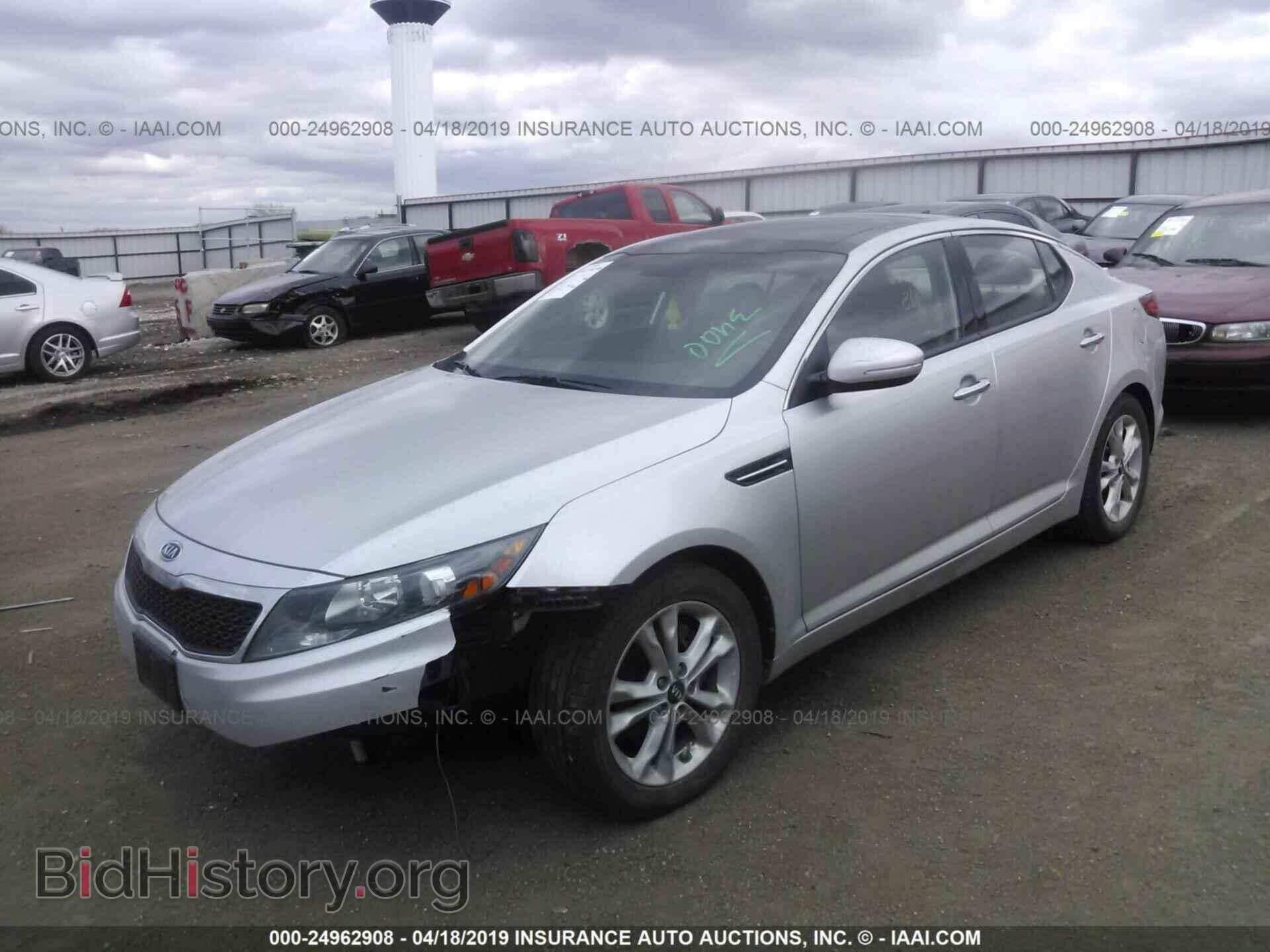 2011 KIA OPTIMA - VIN: KNAGN4A74B5161103 - Фото 2