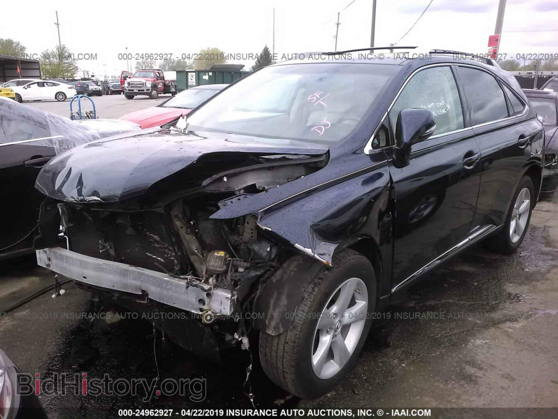 2014 LEXUS RX - VIN: 2T2BK1BA5EC251183 - Фото 2