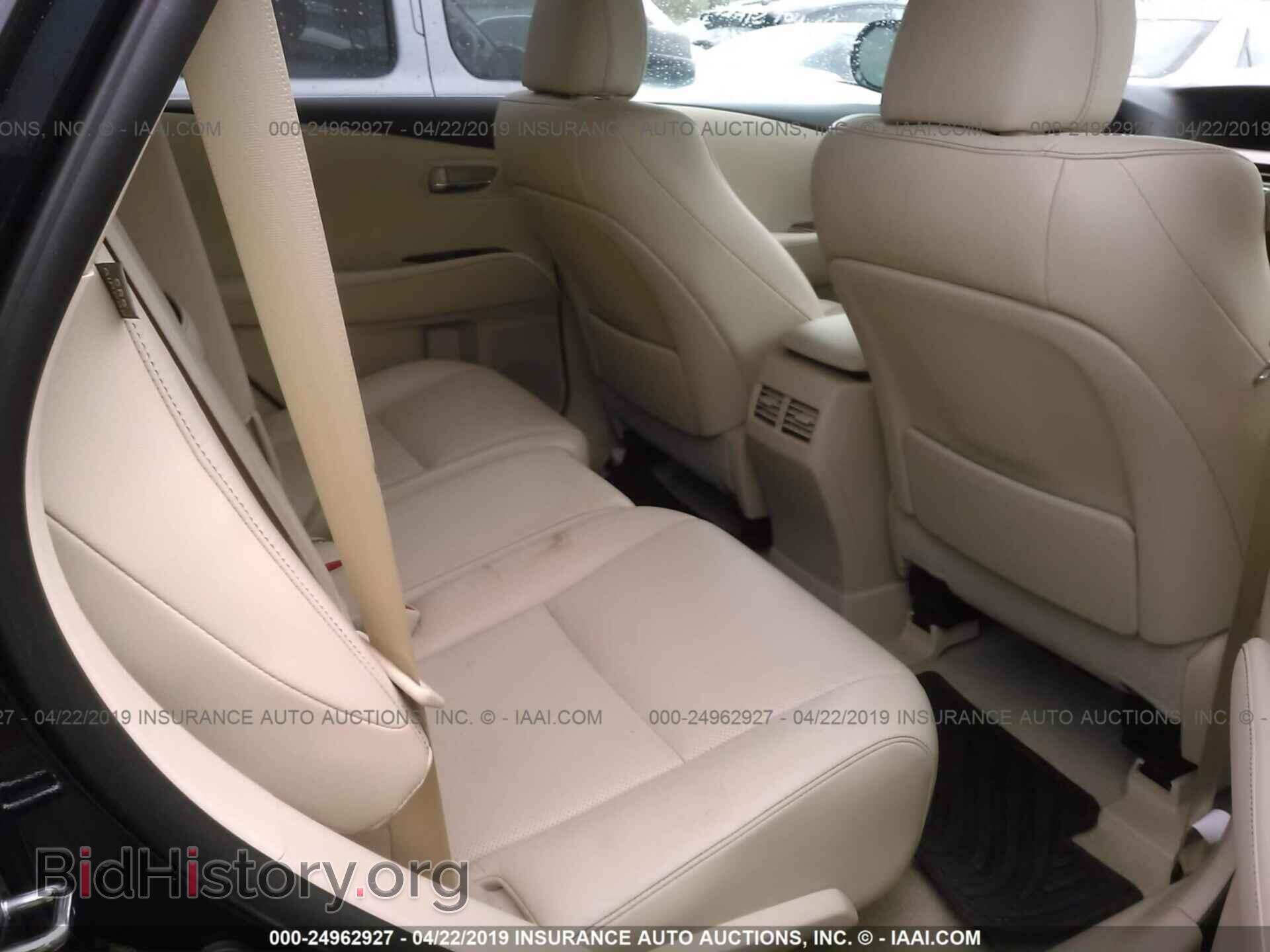 2014 LEXUS RX - VIN: 2T2BK1BA5EC251183 - Фото 8