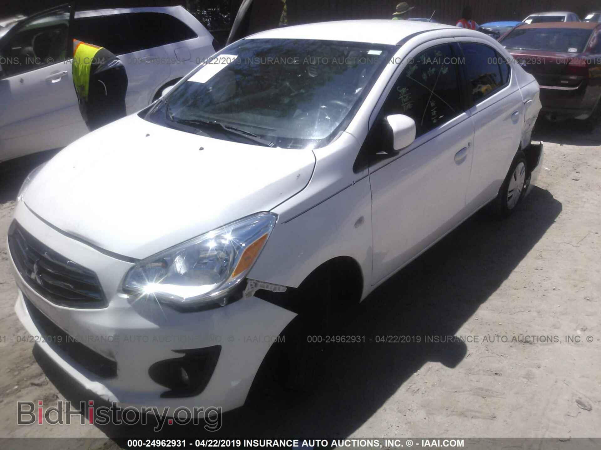 2017 MITSUBISHI MIRAGE - VIN: ML32F3FJ0HHF14233 - Фото 2