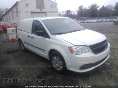 2012 Dodge RAM VAN, белый — VIN 2C4RDGAG7CR381193, IAAI