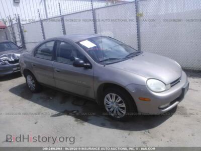 2000 Dodge NEON, brown — VIN 1B3ES46C7YD565117, IAAI