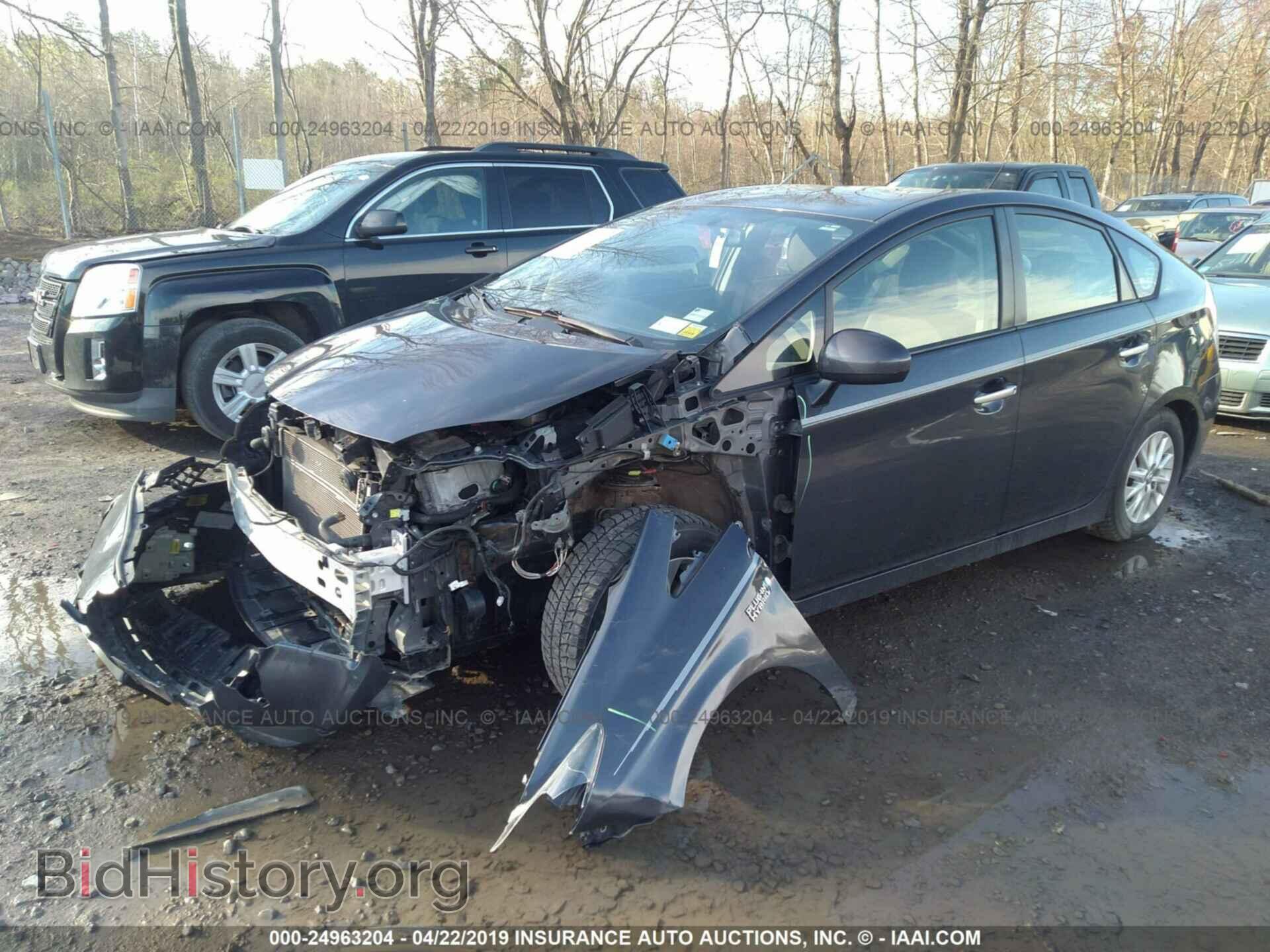2012 TOYOTA PRIUS PLUG-IN - VIN: JTDKN3DP3C3013542 - Фото 2