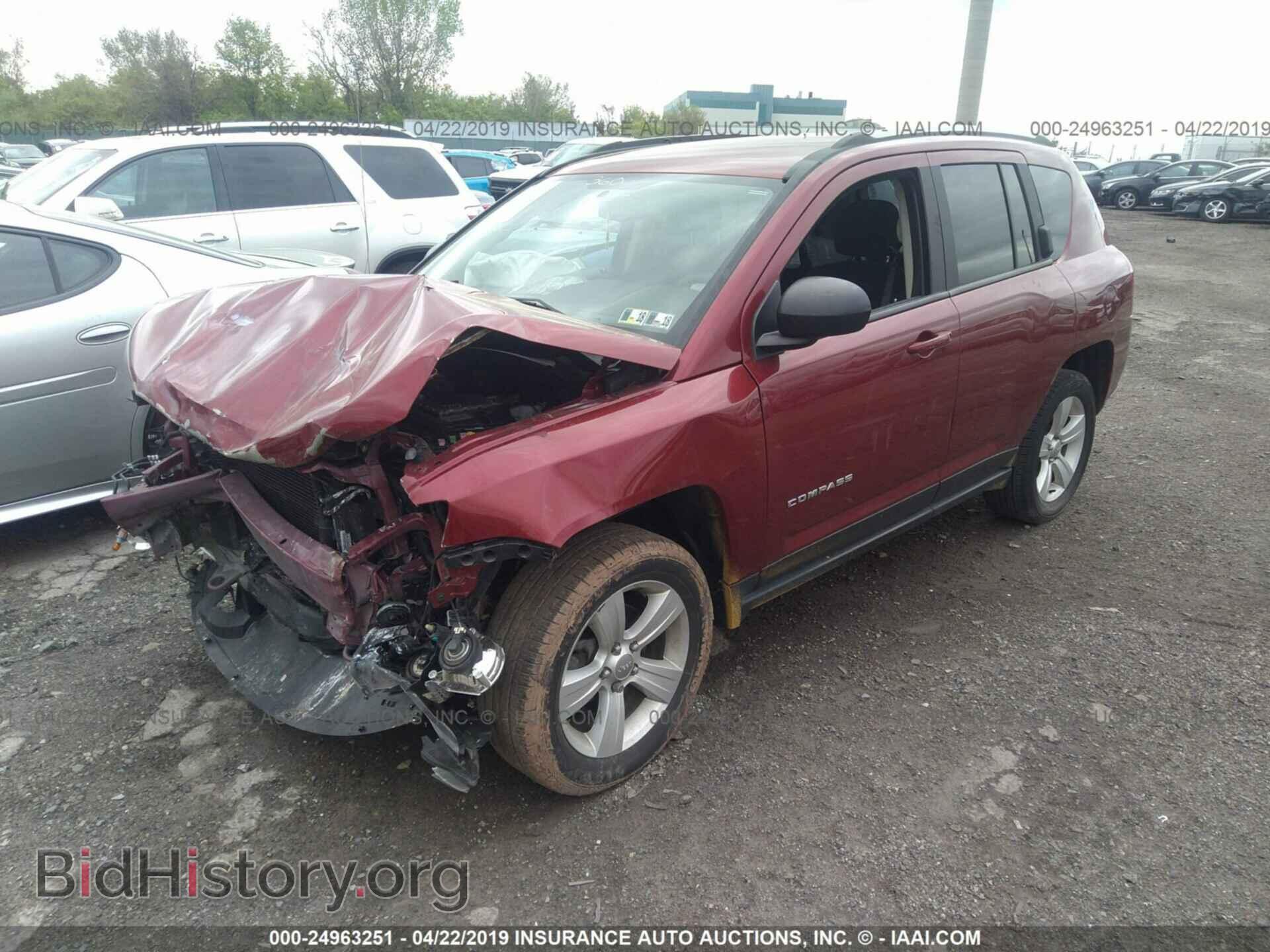 2017 JEEP COMPASS - VIN: 1C4NJDBB1HD130138 - Фото 2