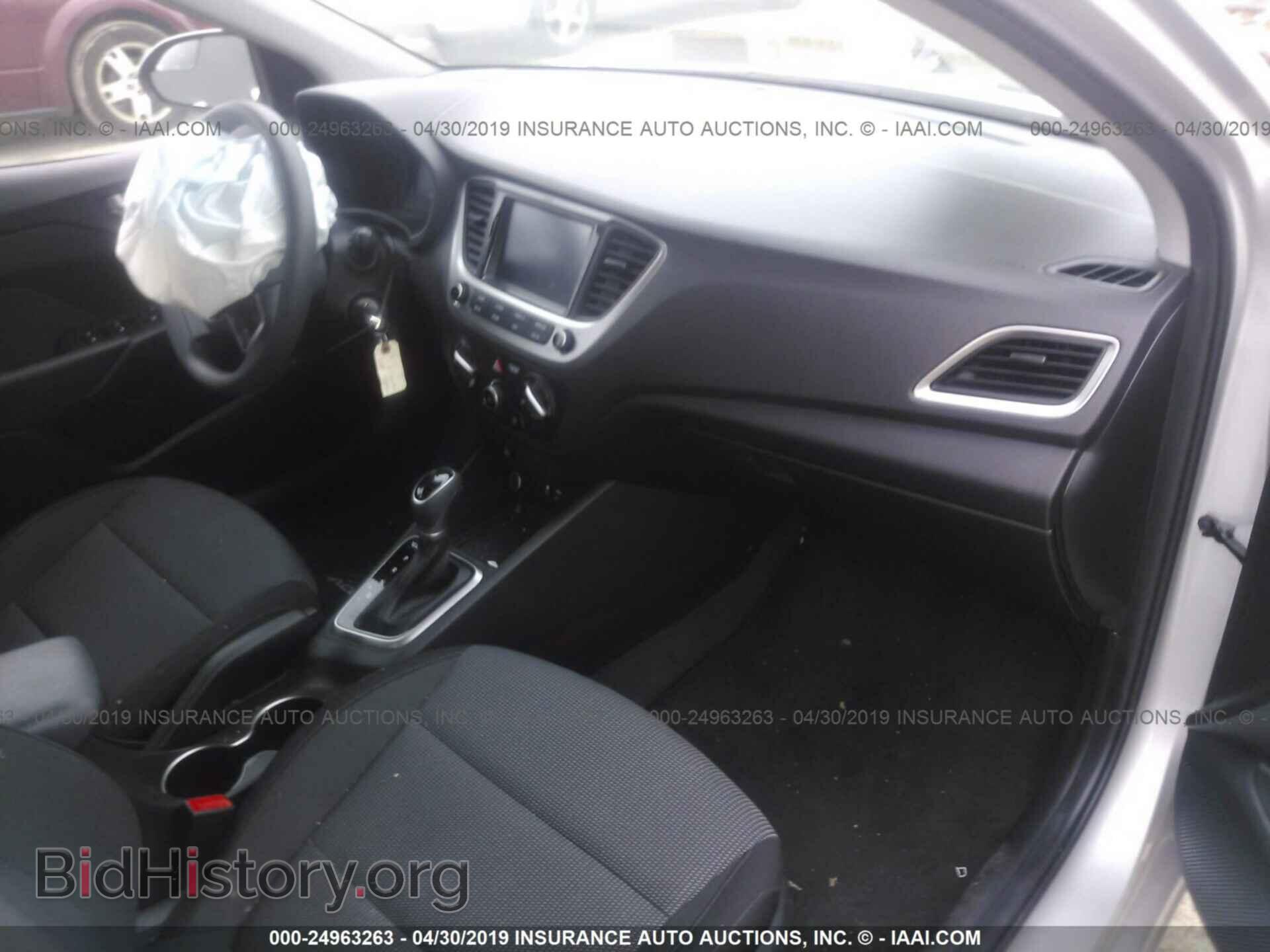 2018 HYUNDAI ACCENT - VIN: 3KPC24A3XJE020191 - Фото 5