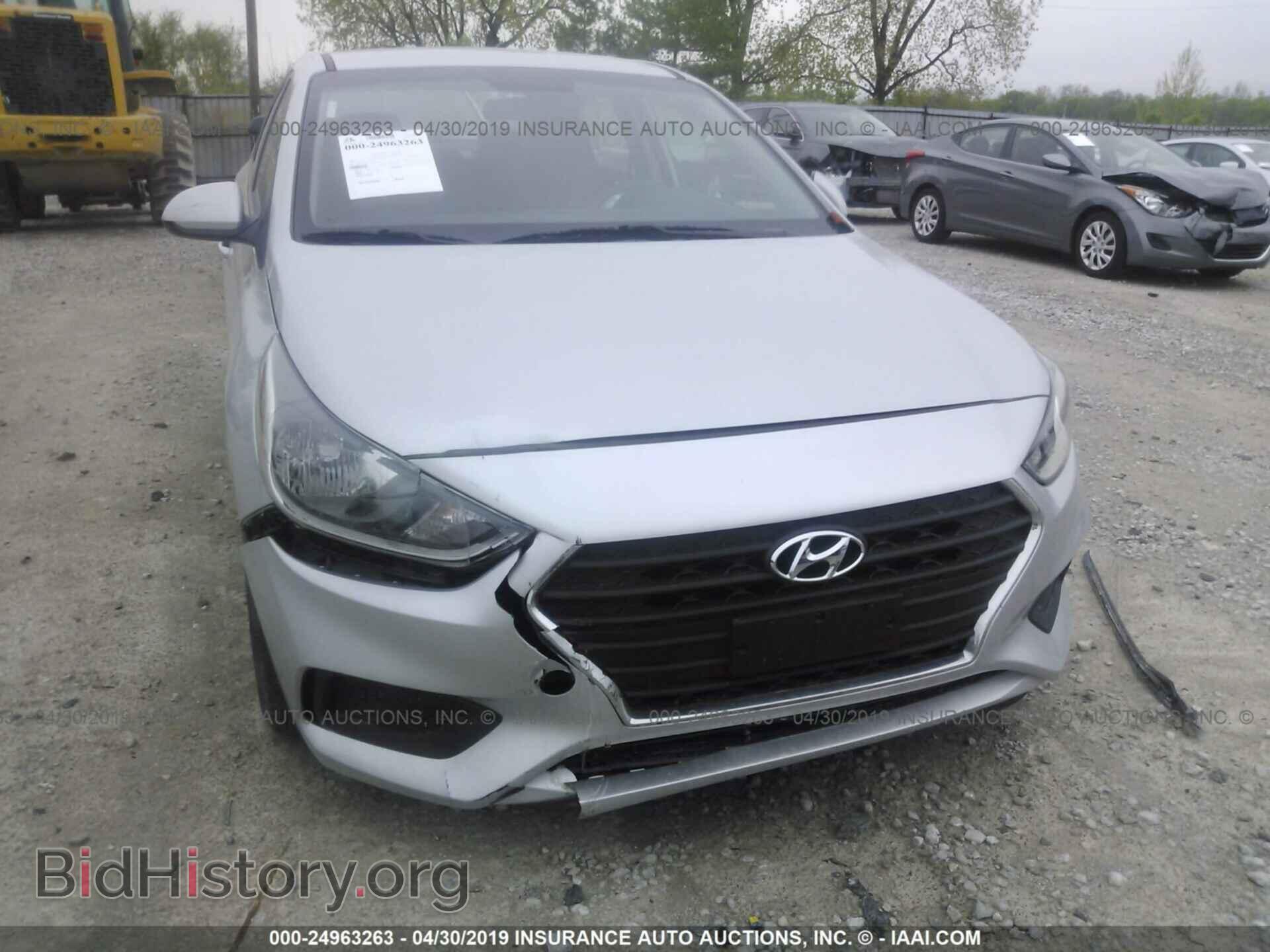 2018 HYUNDAI ACCENT - VIN: 3KPC24A3XJE020191 - Фото 6
