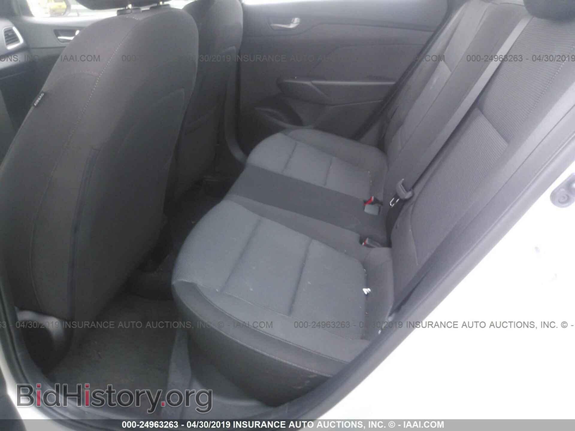 2018 HYUNDAI ACCENT - VIN: 3KPC24A3XJE020191 - Фото 8