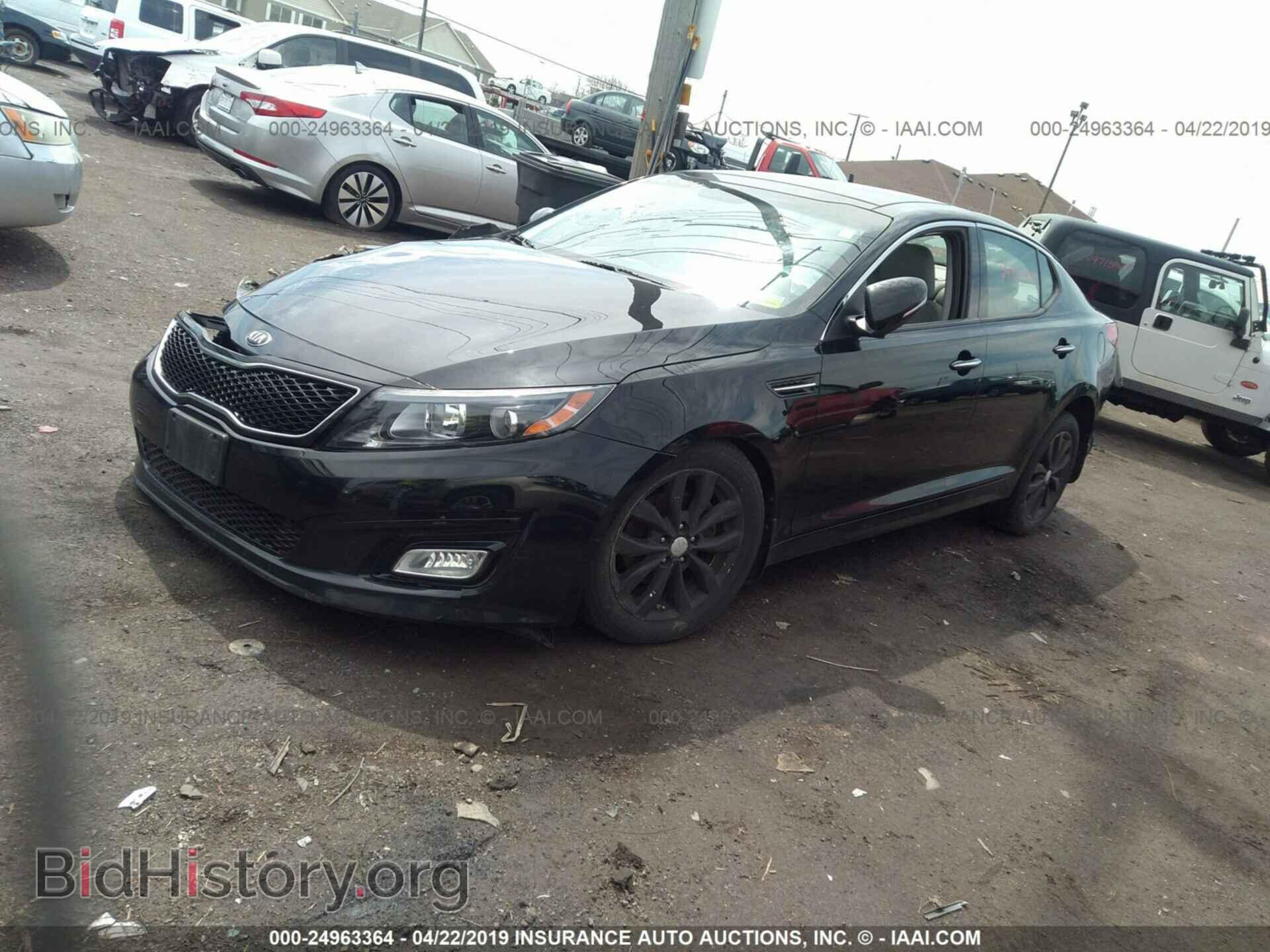 2015 KIA OPTIMA - VIN: 5XXGN4A7XFG355283 - Фото 2