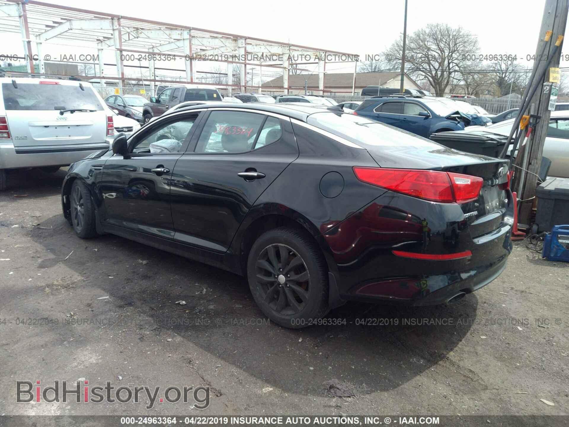 2015 KIA OPTIMA - VIN: 5XXGN4A7XFG355283 - Фото 3