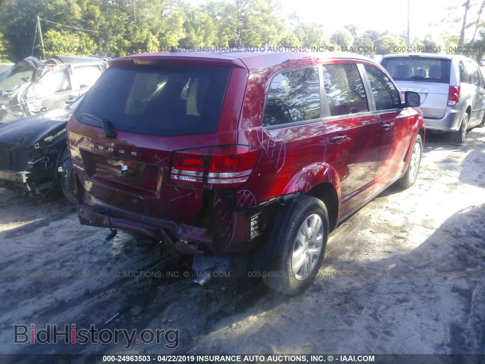 2015 DODGE JOURNEY - VIN: 3C4PDCAB3FT708081 - Фото 4