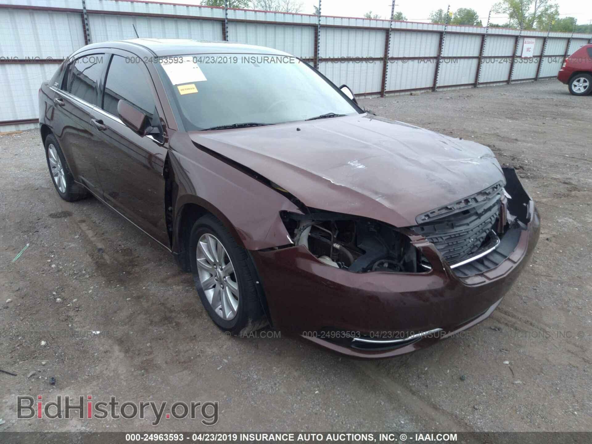 Фотография 1C3CCBBB3CN214863 - CHRYSLER 200 2012
