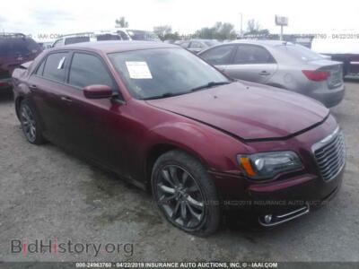 2014 Chrysler 300 S, maroon — VIN 2C3CCAGG8EH357186, IAAI