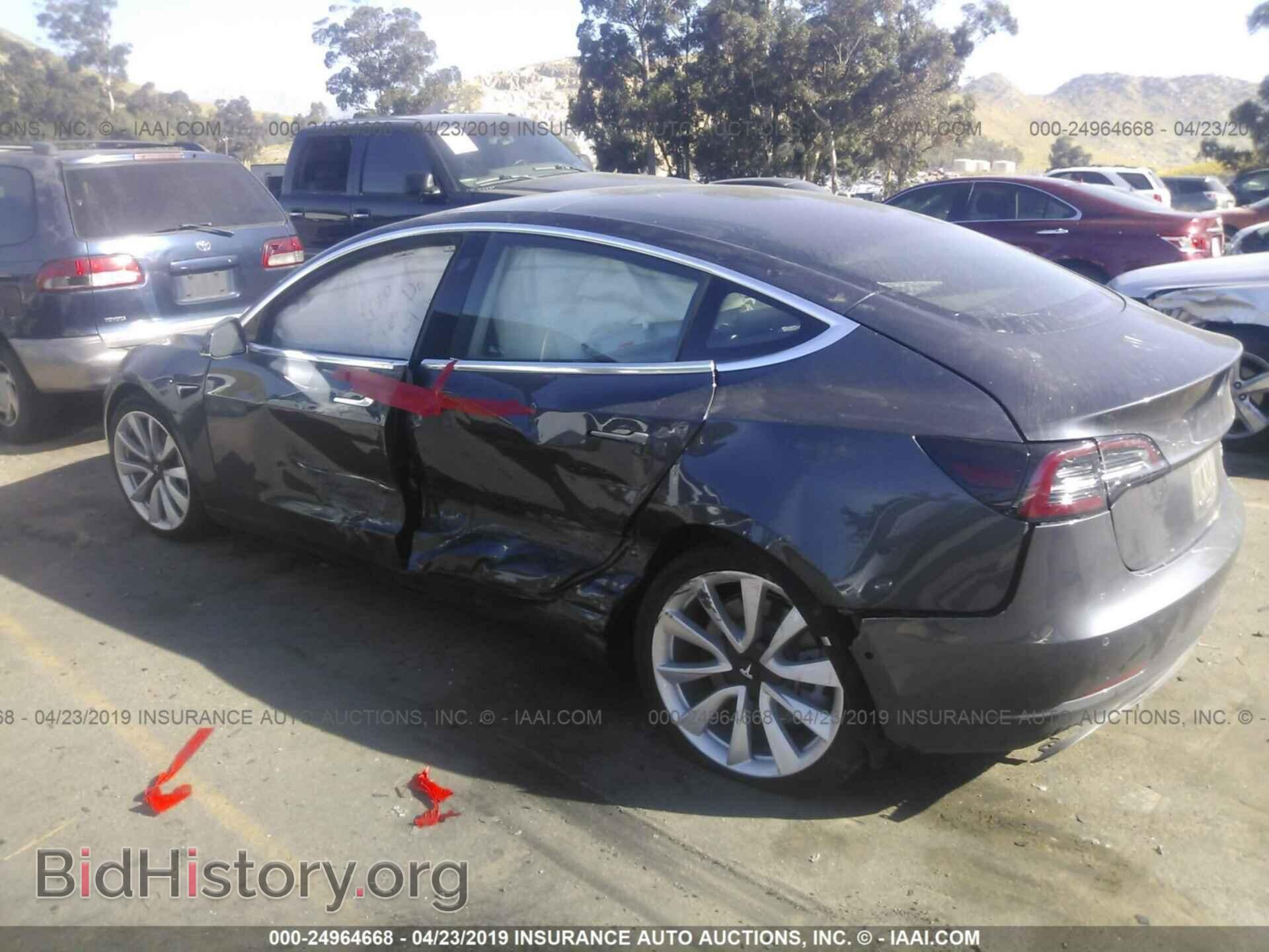 2018 TESLA MODEL 3 - VIN: 5YJ3E1EB8JF185044 - Фото 3