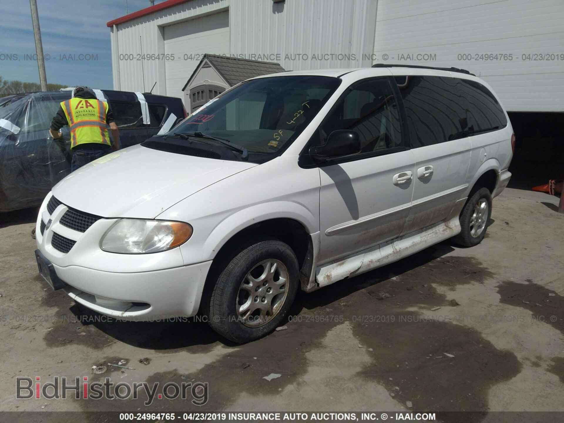 2002 DODGE GRAND CARAVAN - VIN: 2B8GP74L42R751355 - Фото 2