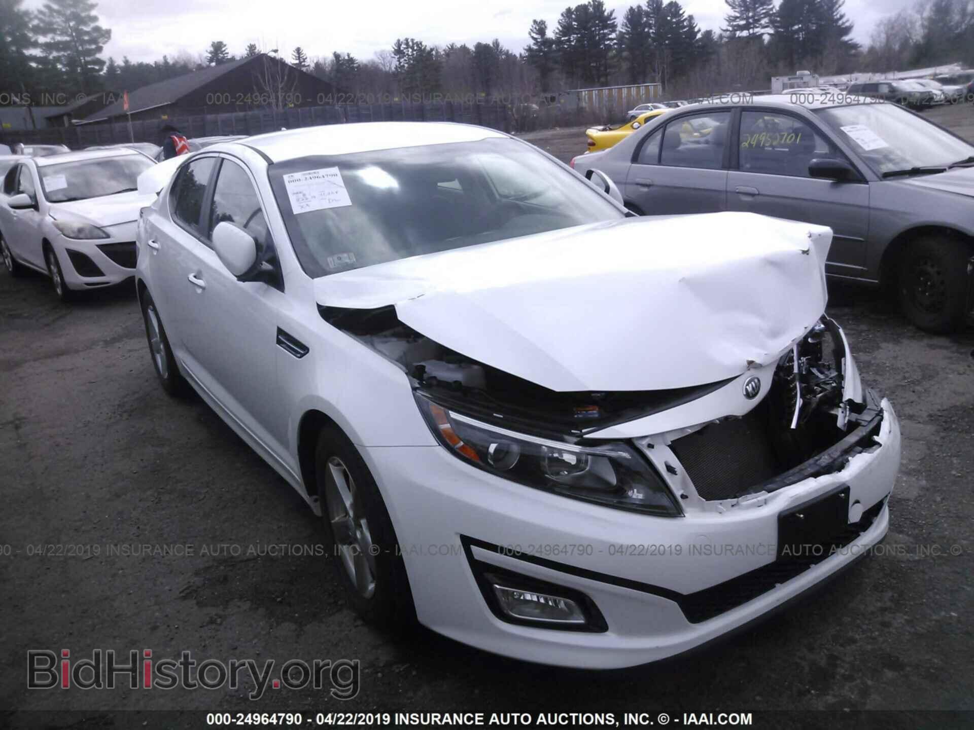 Фотография KNAGM4A75F5598620 - KIA OPTIMA 2015