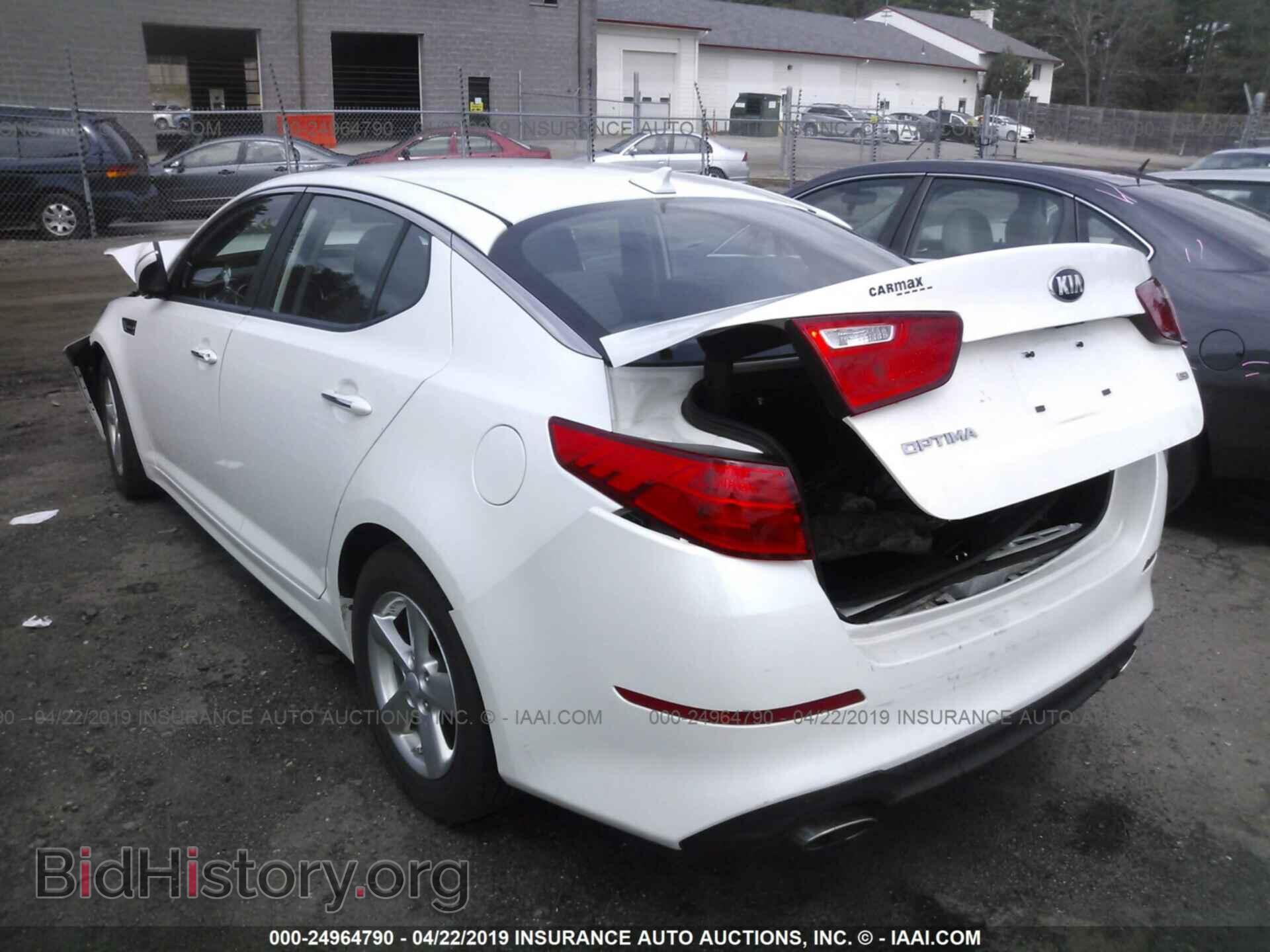 2015 KIA OPTIMA - VIN: KNAGM4A75F5598620 - Photo 3