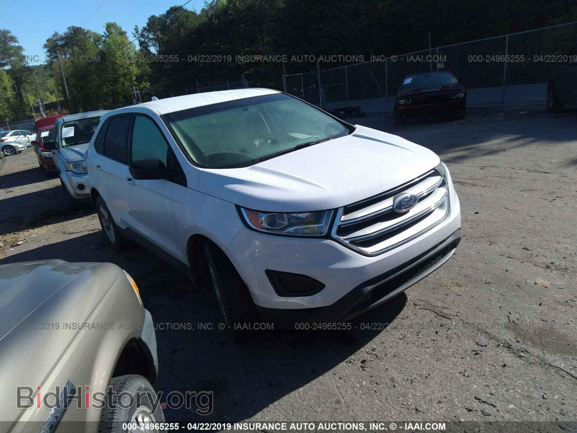 Фотография 2FMPK3G98HBB93017 - FORD EDGE 2017