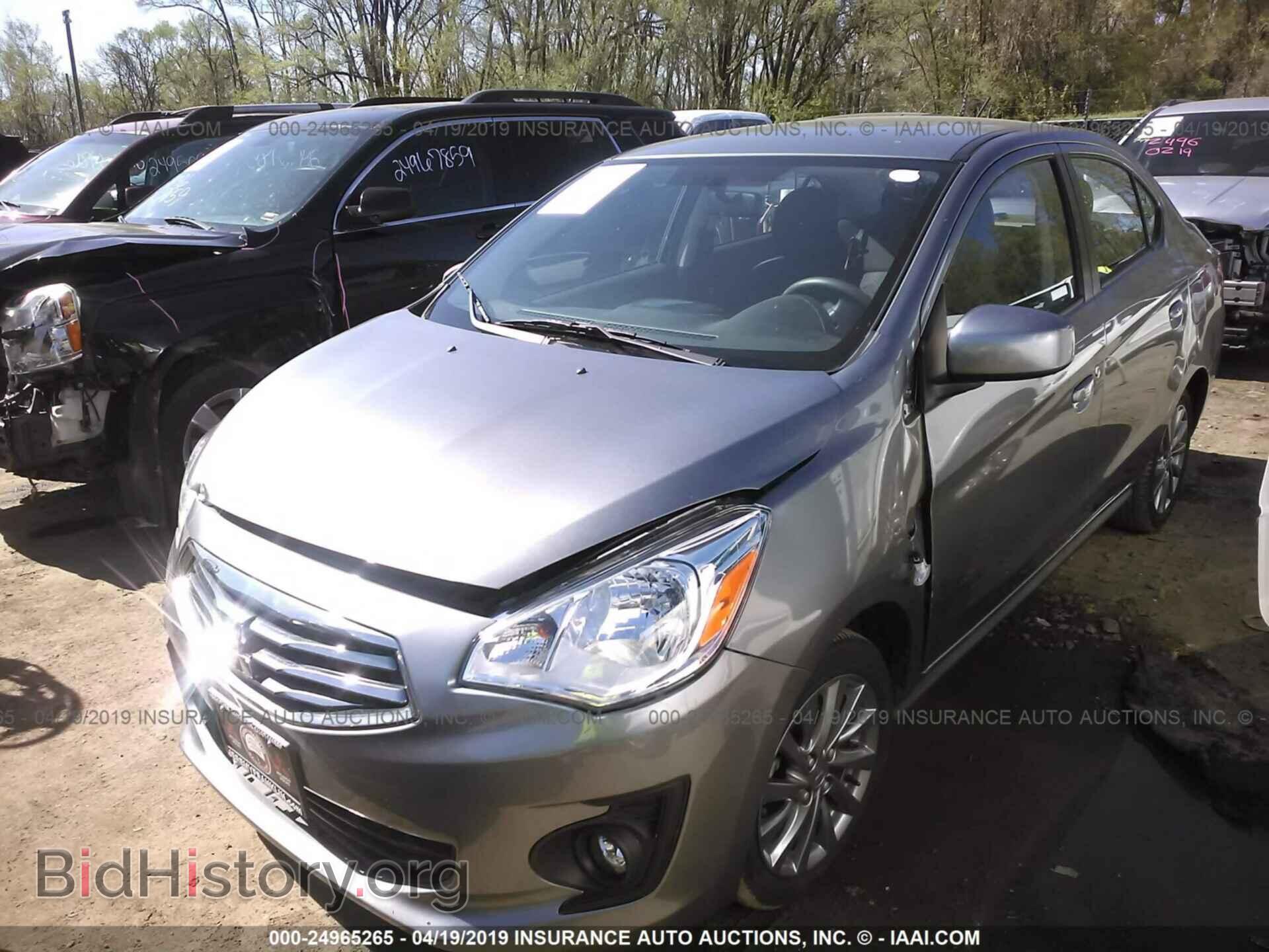 2019 MITSUBISHI MIRAGE - VIN: ML32F3FJ0KHF01487 - Фото 2