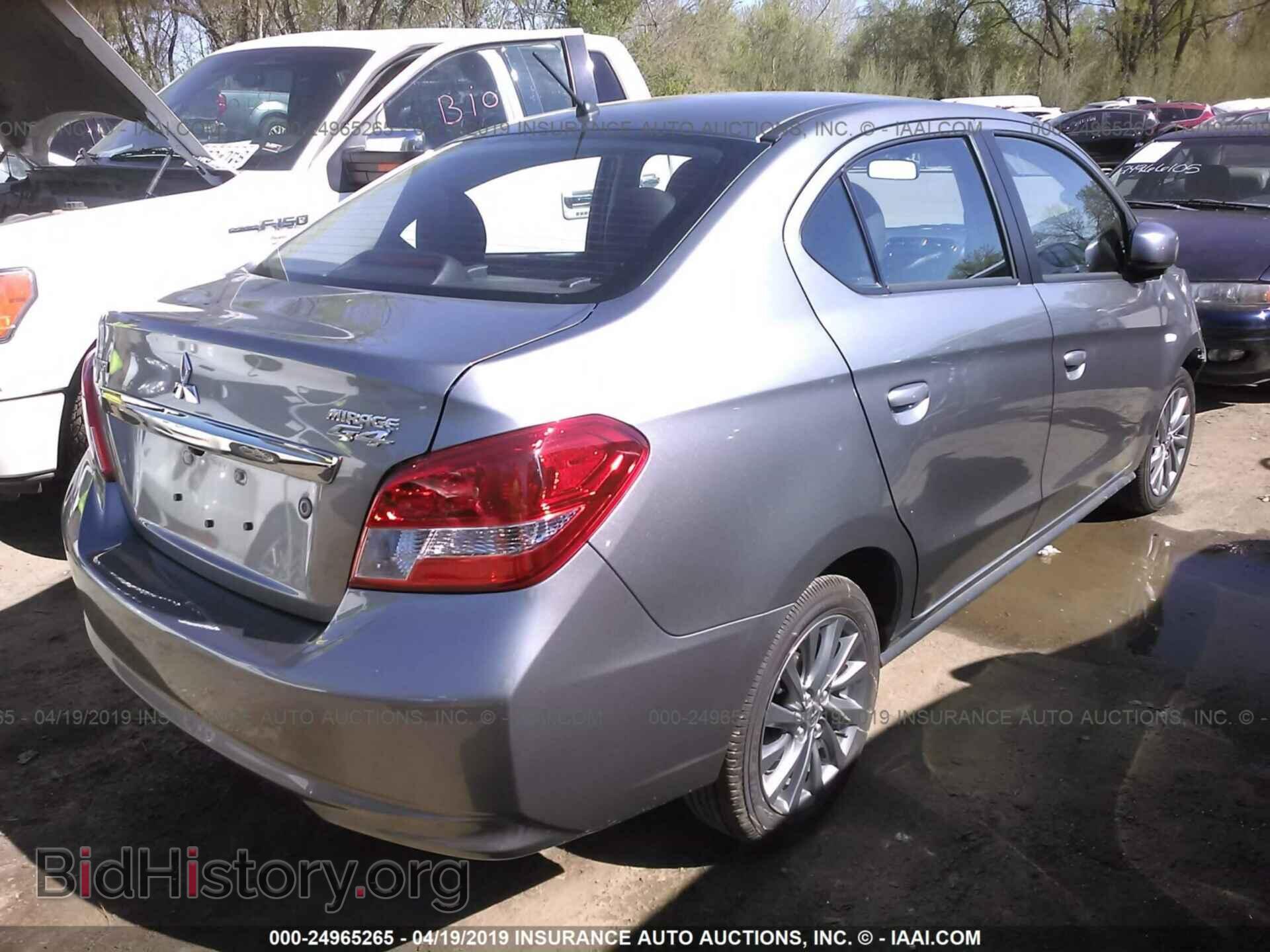 2019 MITSUBISHI MIRAGE - VIN: ML32F3FJ0KHF01487 - Фото 4