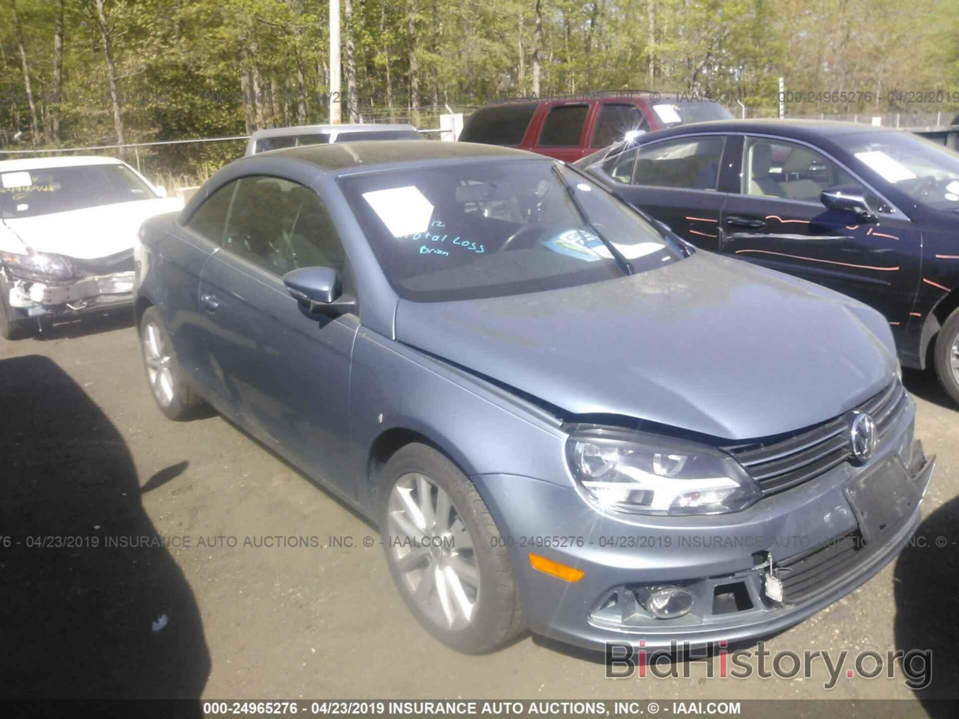 Photo WVWBW7AH6CV001424 - VOLKSWAGEN EOS 2012