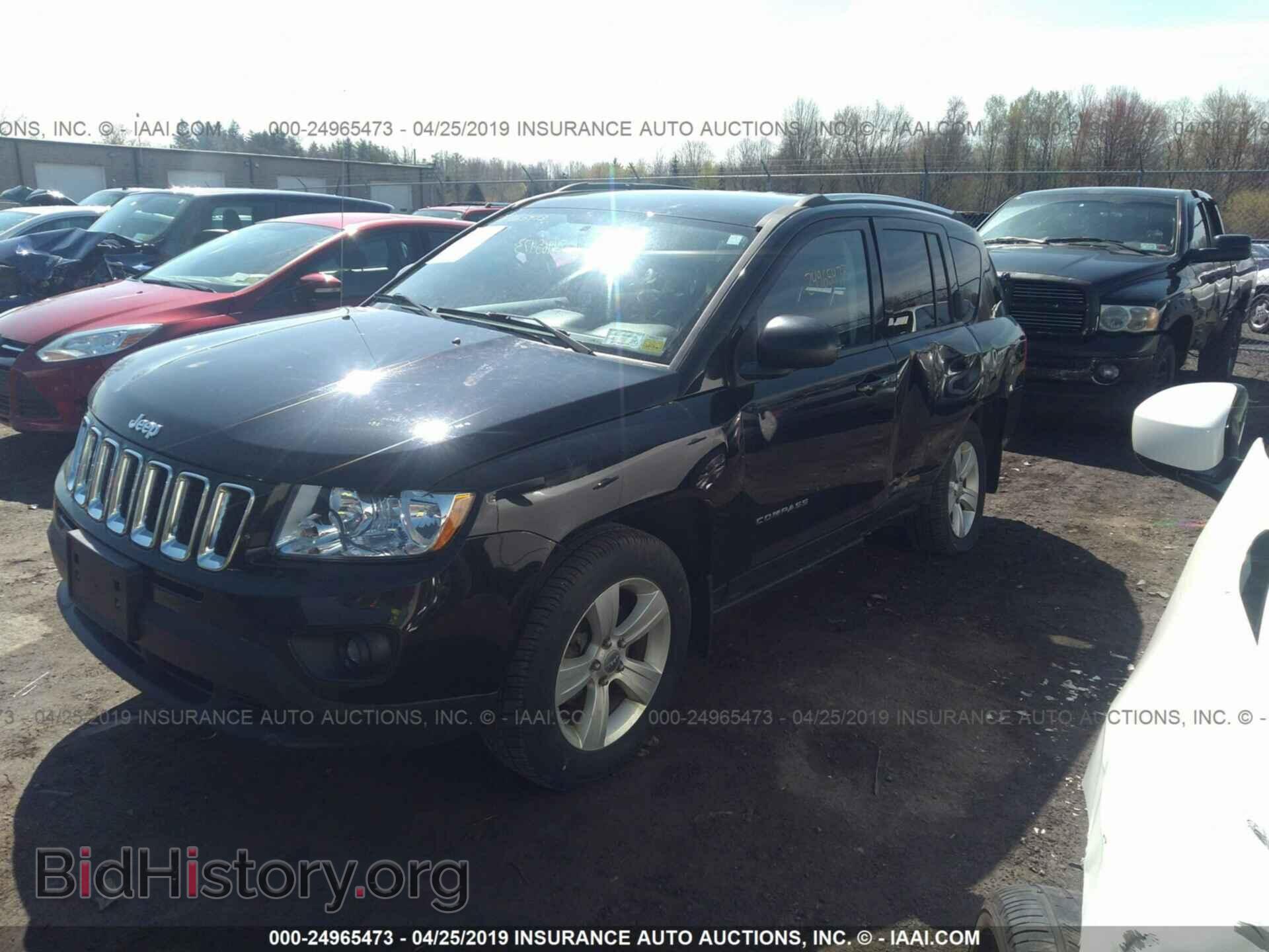 2012 JEEP COMPASS - VIN: 1C4NJDEB9CD514382 - Фото 2