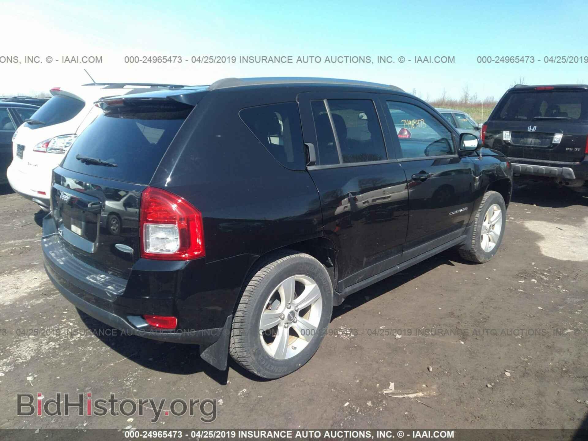 2012 JEEP COMPASS - VIN: 1C4NJDEB9CD514382 - Фото 4
