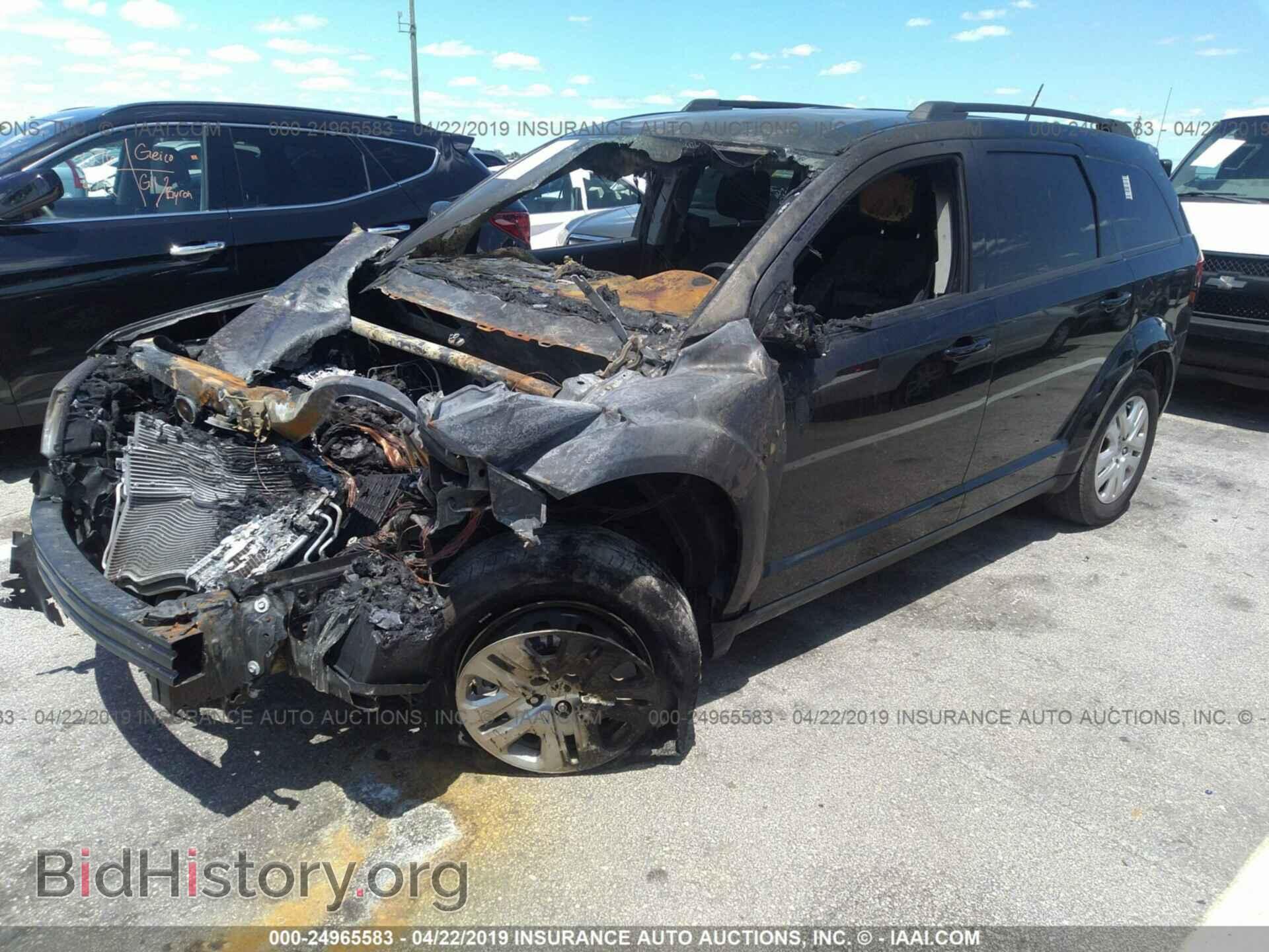 2017 DODGE JOURNEY - VIN: 3C4PDCAB3HT507803 - Фото 2