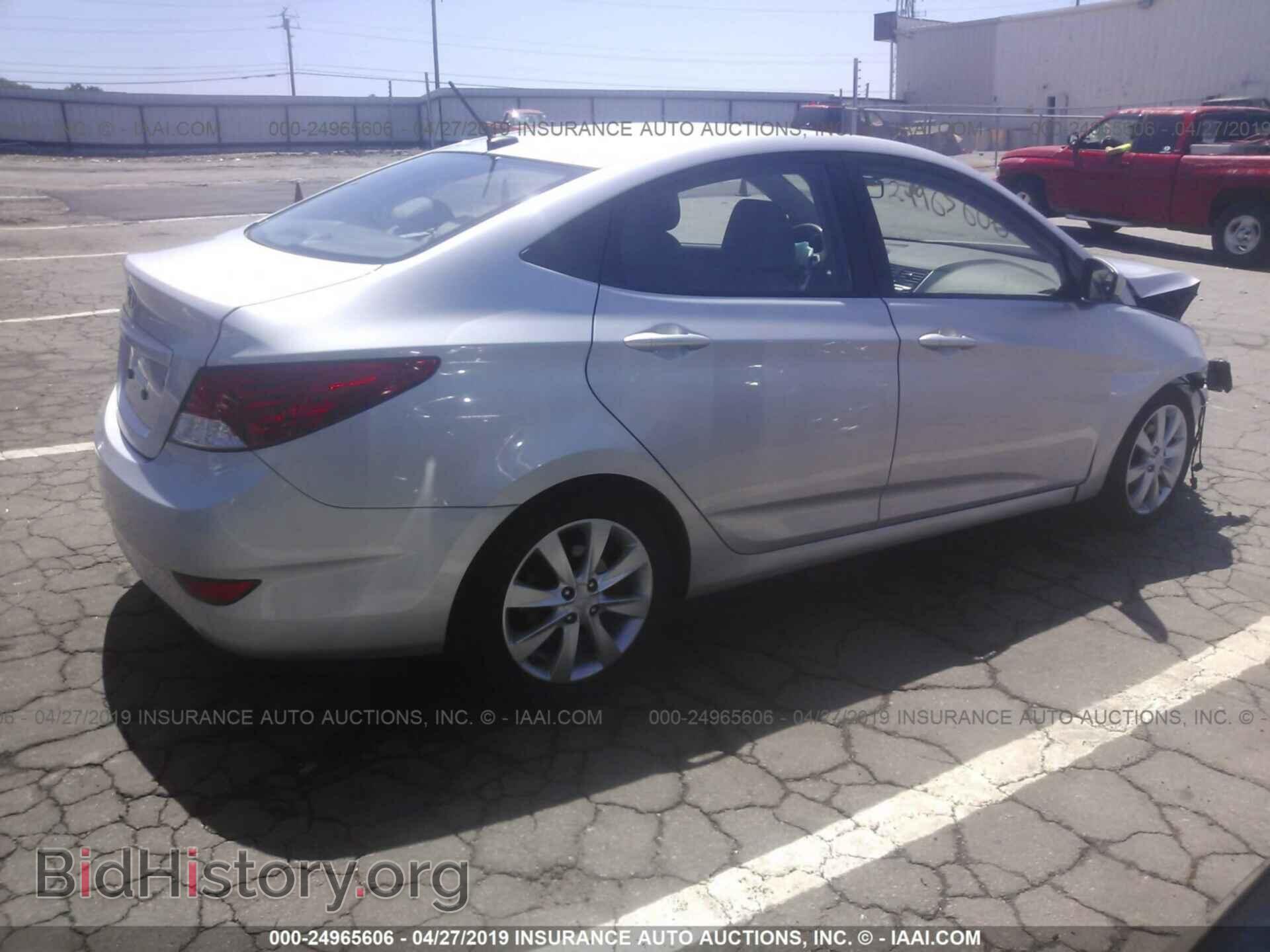 2012 HYUNDAI ACCENT - VIN: KMHCU4AE2CU126324 - Фото 4