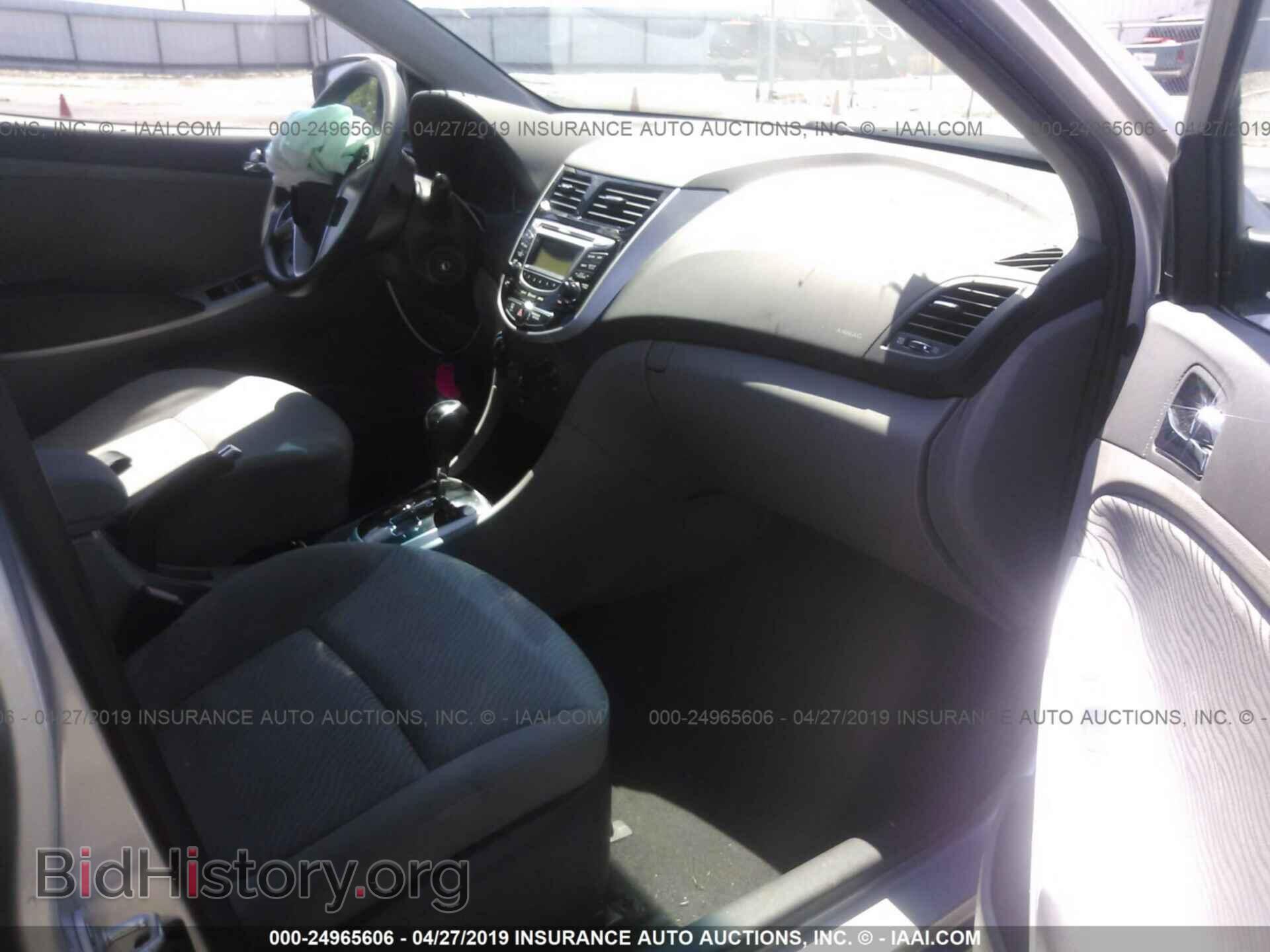 2012 HYUNDAI ACCENT - VIN: KMHCU4AE2CU126324 - Фото 5