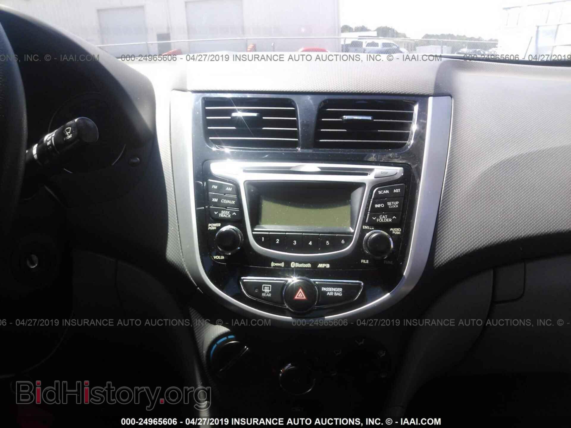 2012 HYUNDAI ACCENT - VIN: KMHCU4AE2CU126324 - Фото 6