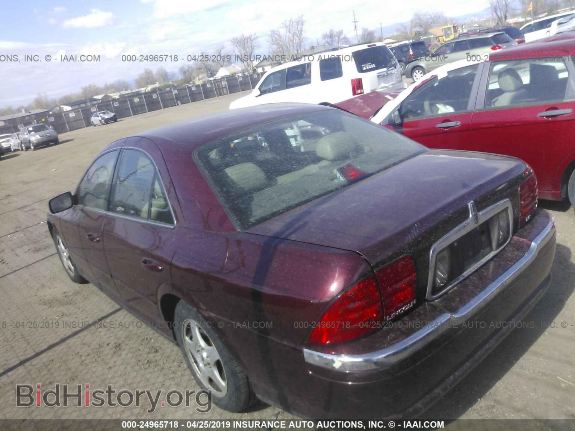 2000 LINCOLN LS - VIN: 1LNHM87A0YY835111 - Фото 3