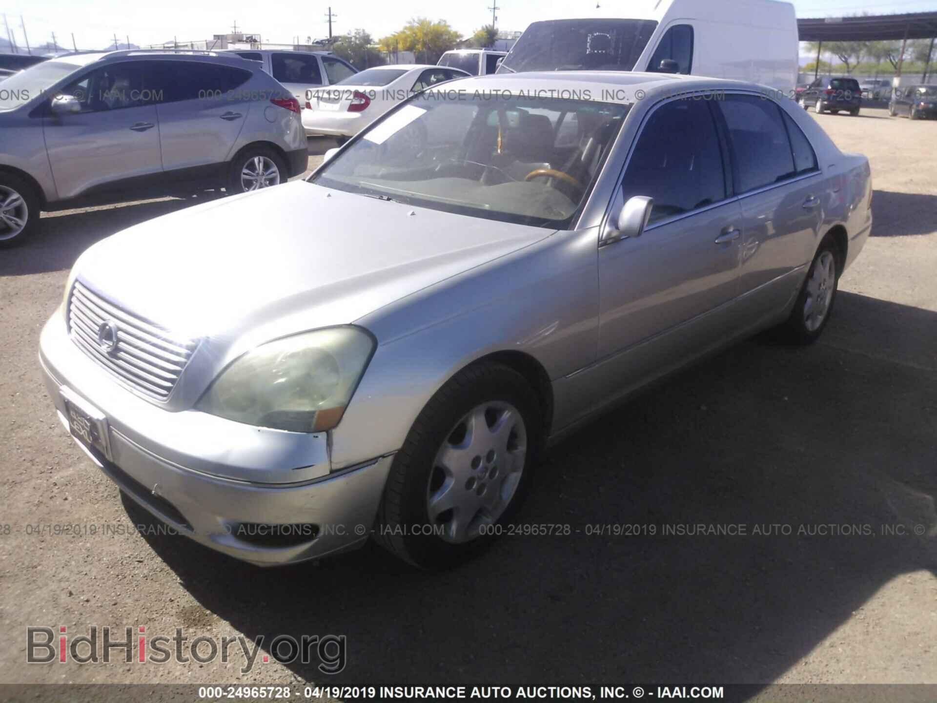 2001 LEXUS LS - VIN: JTHBN30F810020657 - Фото 2