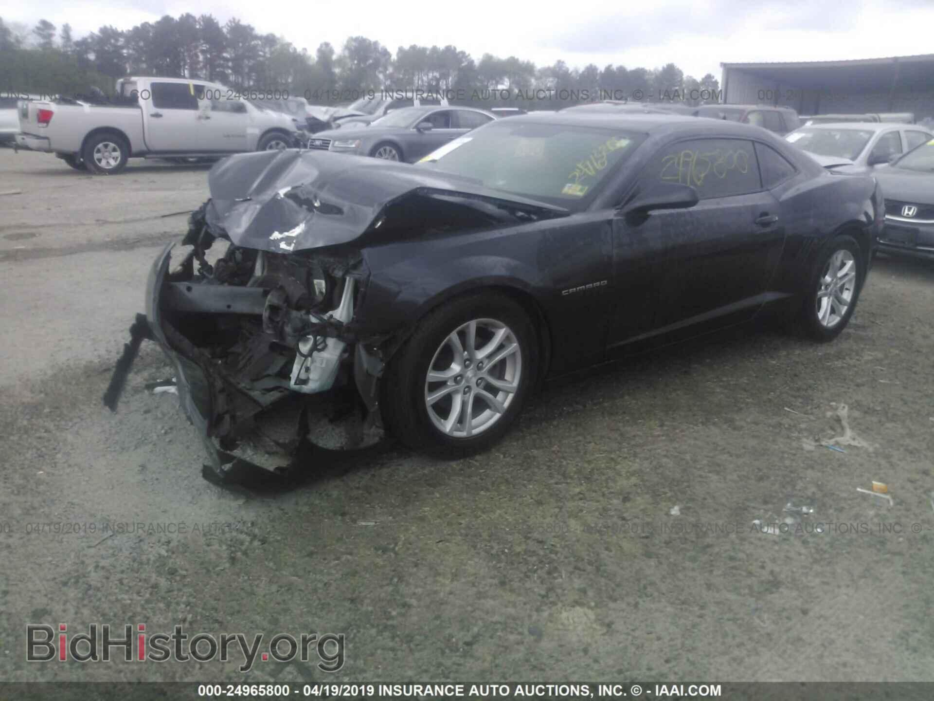 2014 CHEVROLET CAMARO - VIN: 2G1FB1E34E9126929 - Фото 2
