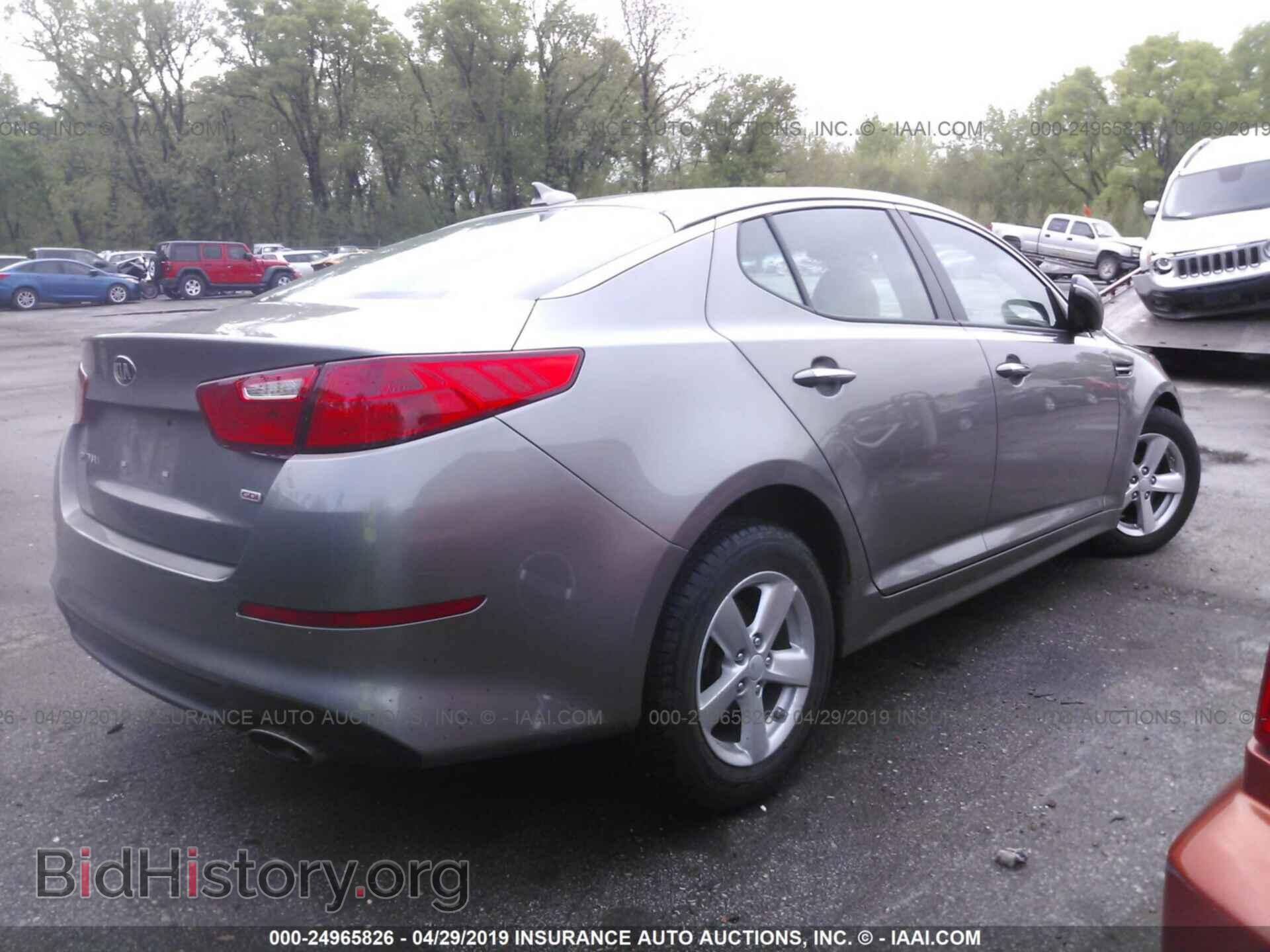 2015 KIA OPTIMA - VIN: 5XXGM4A73FG507391 - Photo 4