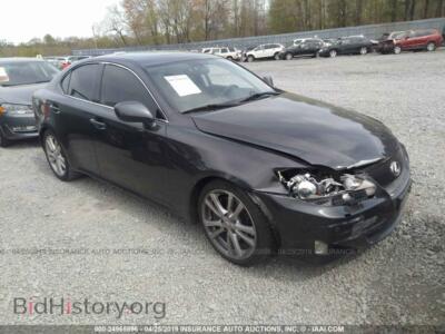2006 Lexus IS 350, серый — VIN JTHBE262865008002, IAAI
